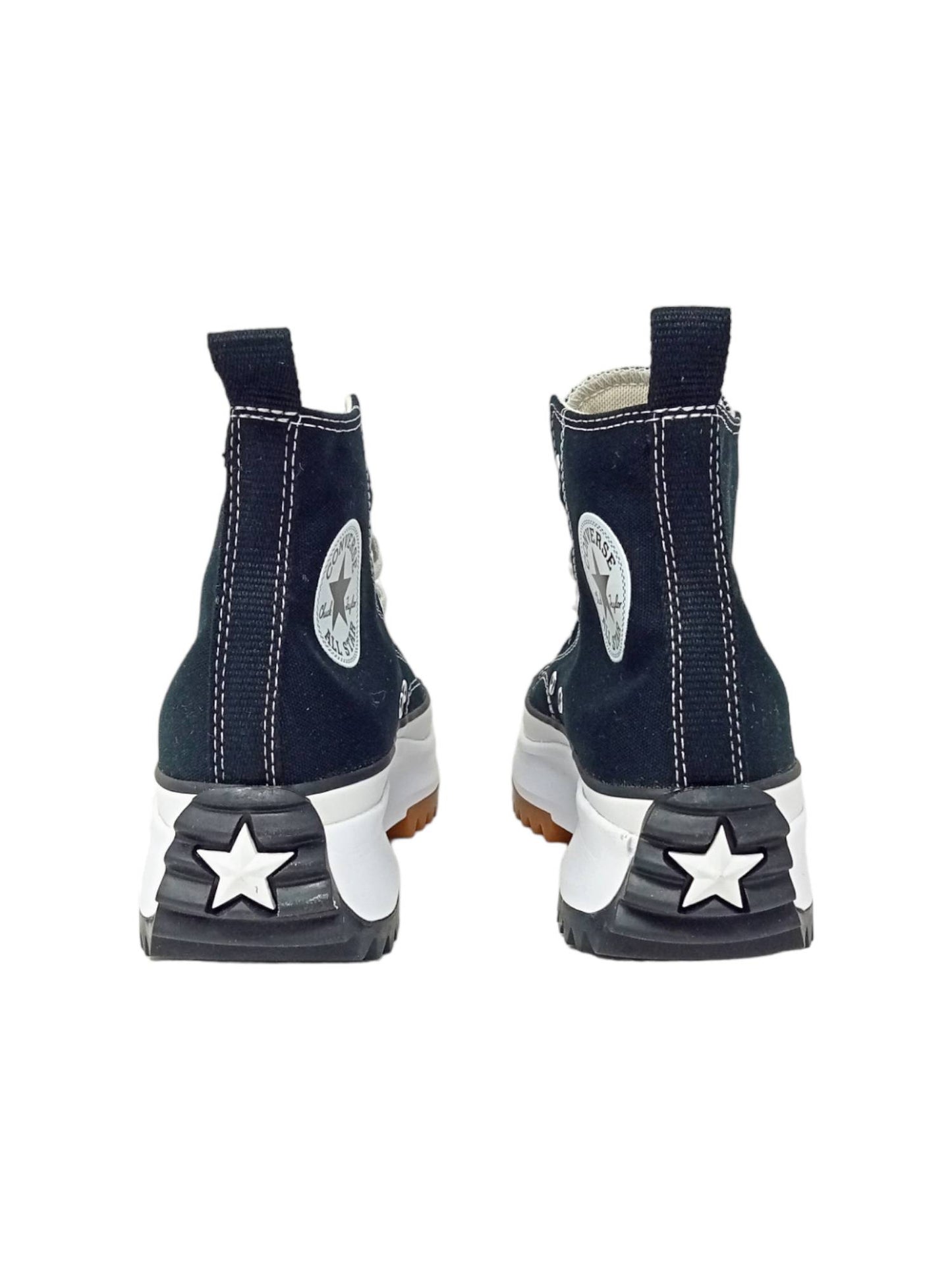 Sneaker CONVERSE RUN STAR HIKE CANVAS PLATFORM 16680C BLK/WHT Donna
