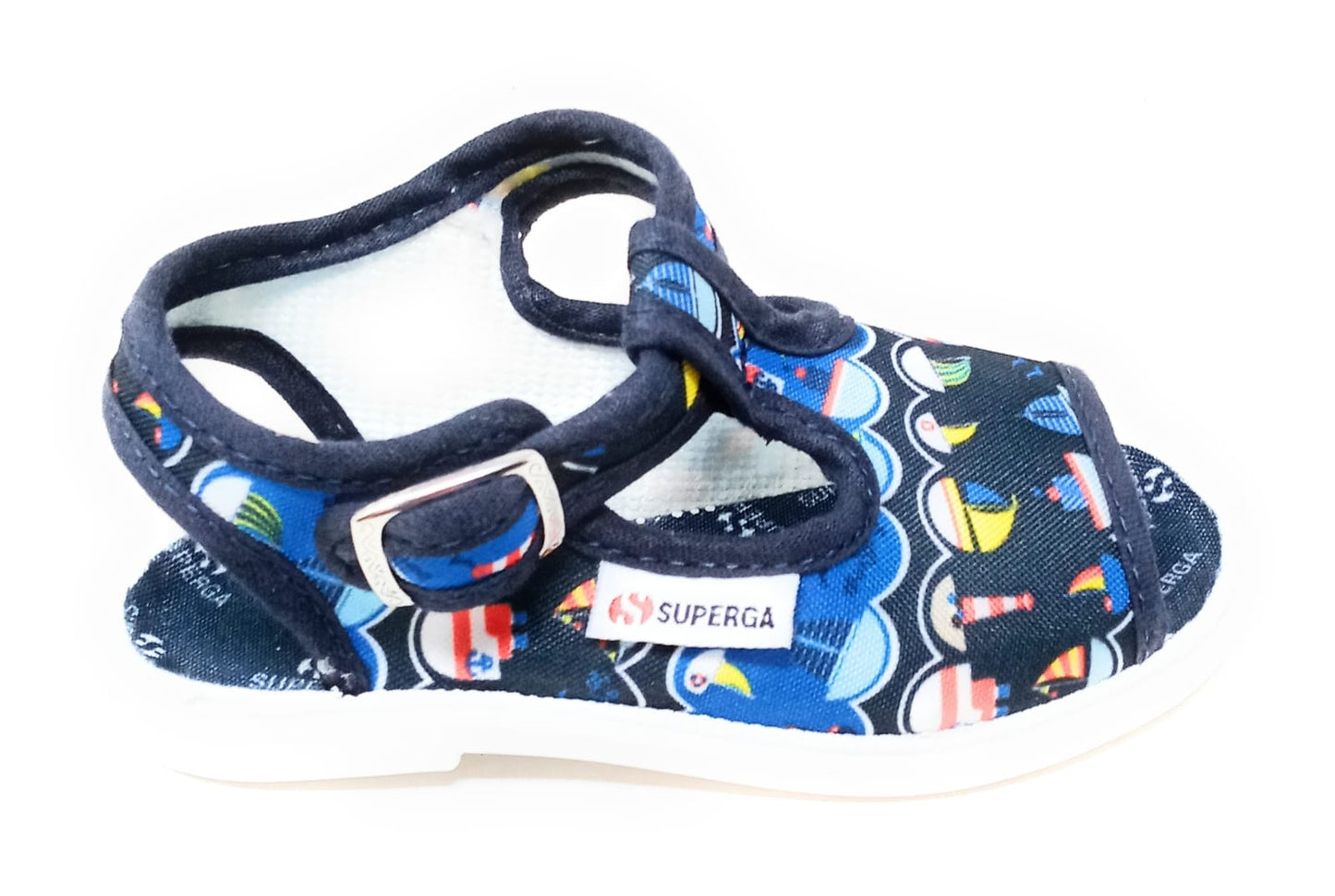 Sandalo SUPERGA S21R483 BLU Bambino