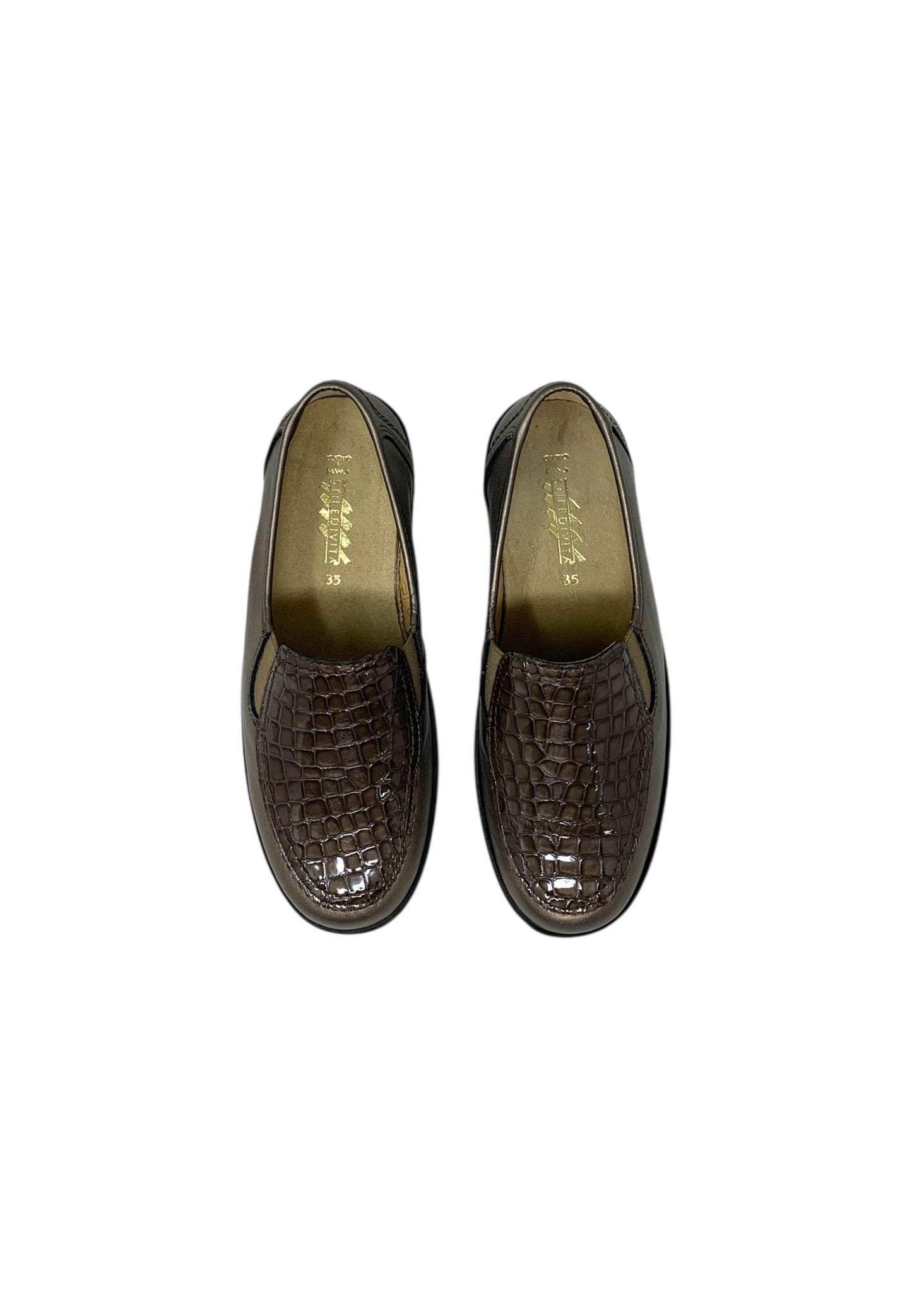 Mocassino comfort 7333 PERLATO BRONZO donna