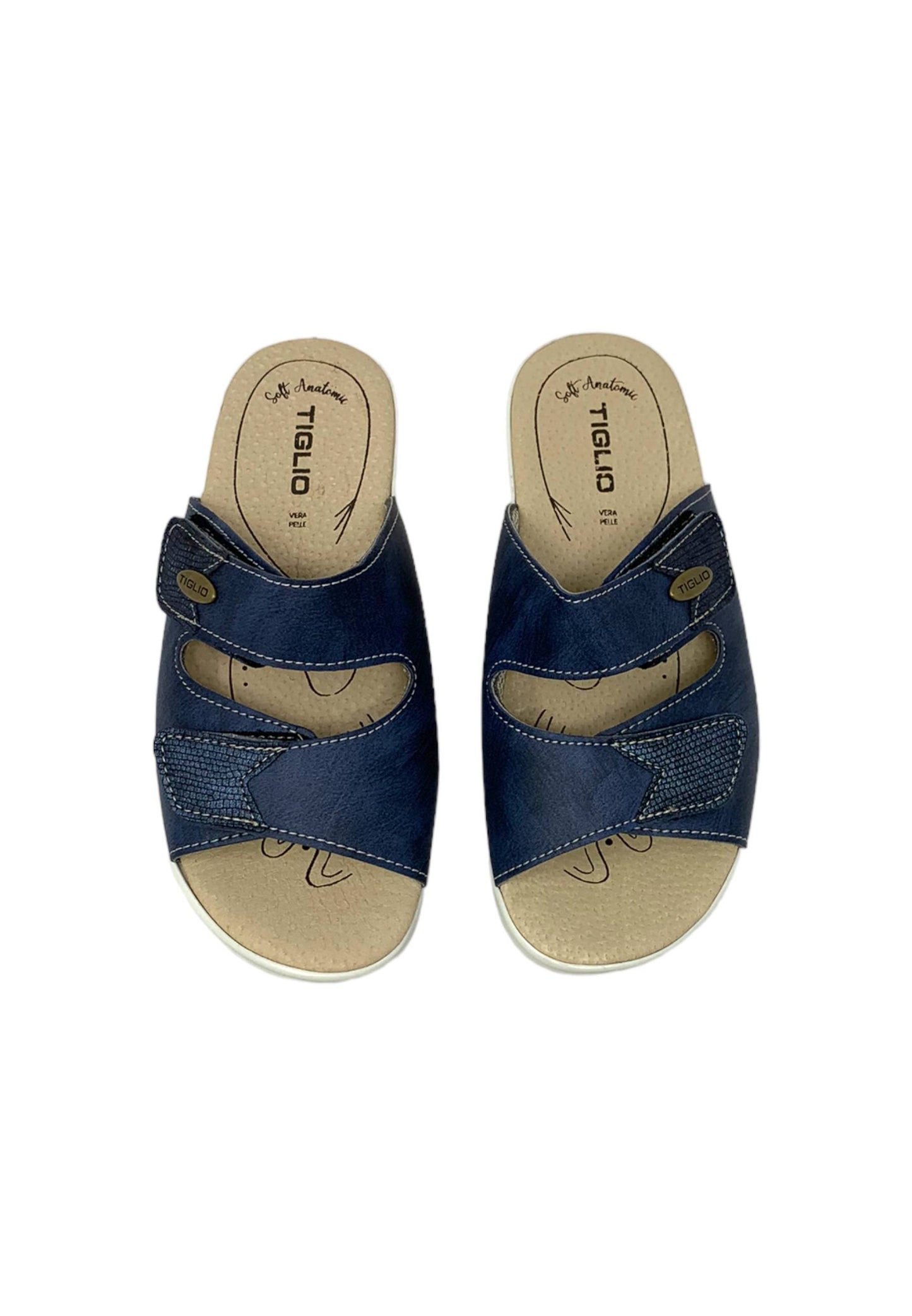 Ciabatta TIGLIO 182 BLU donna