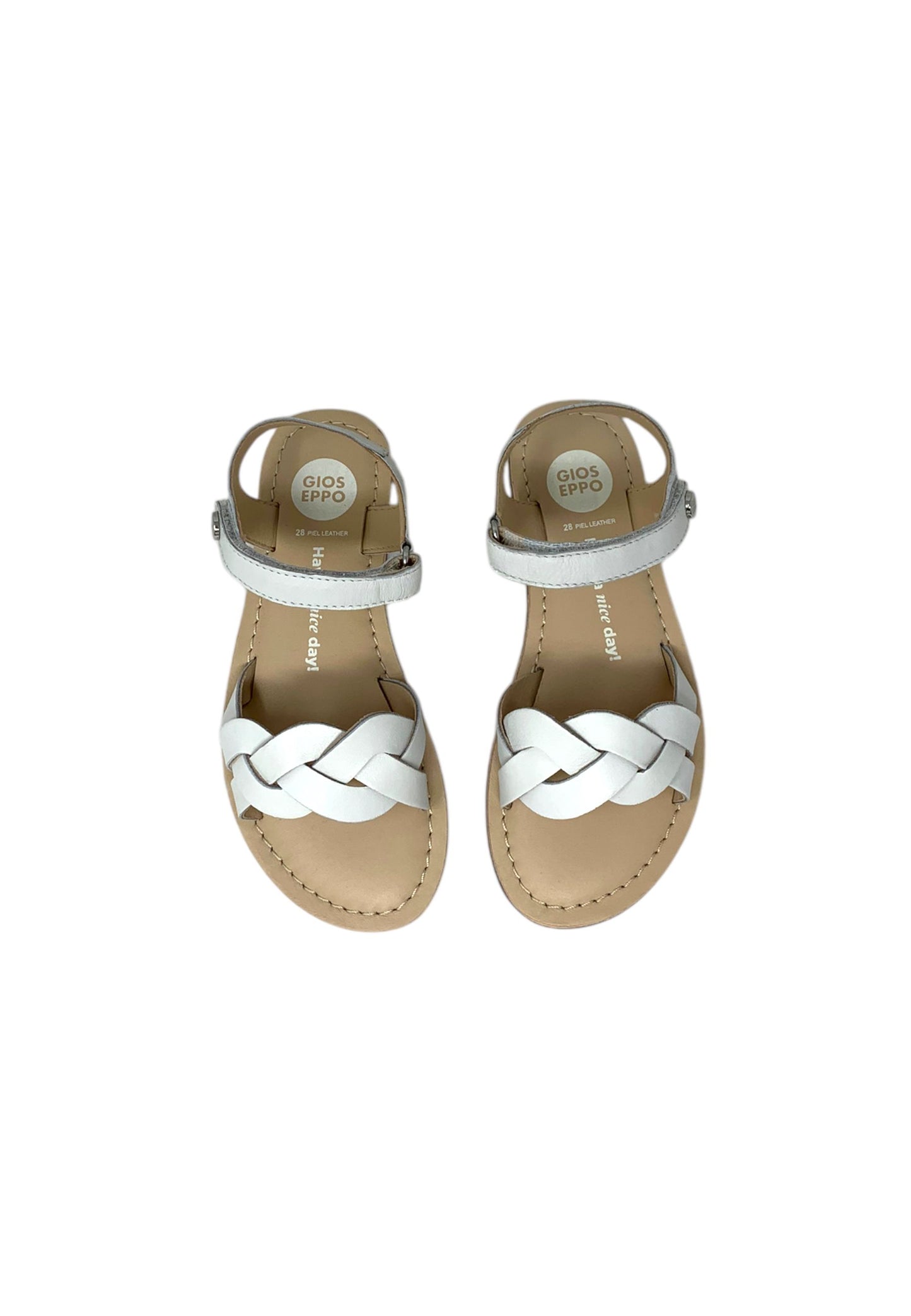 Sandali GIOSEPPO ROWLEY 75332 WHITE bambina/ragazza