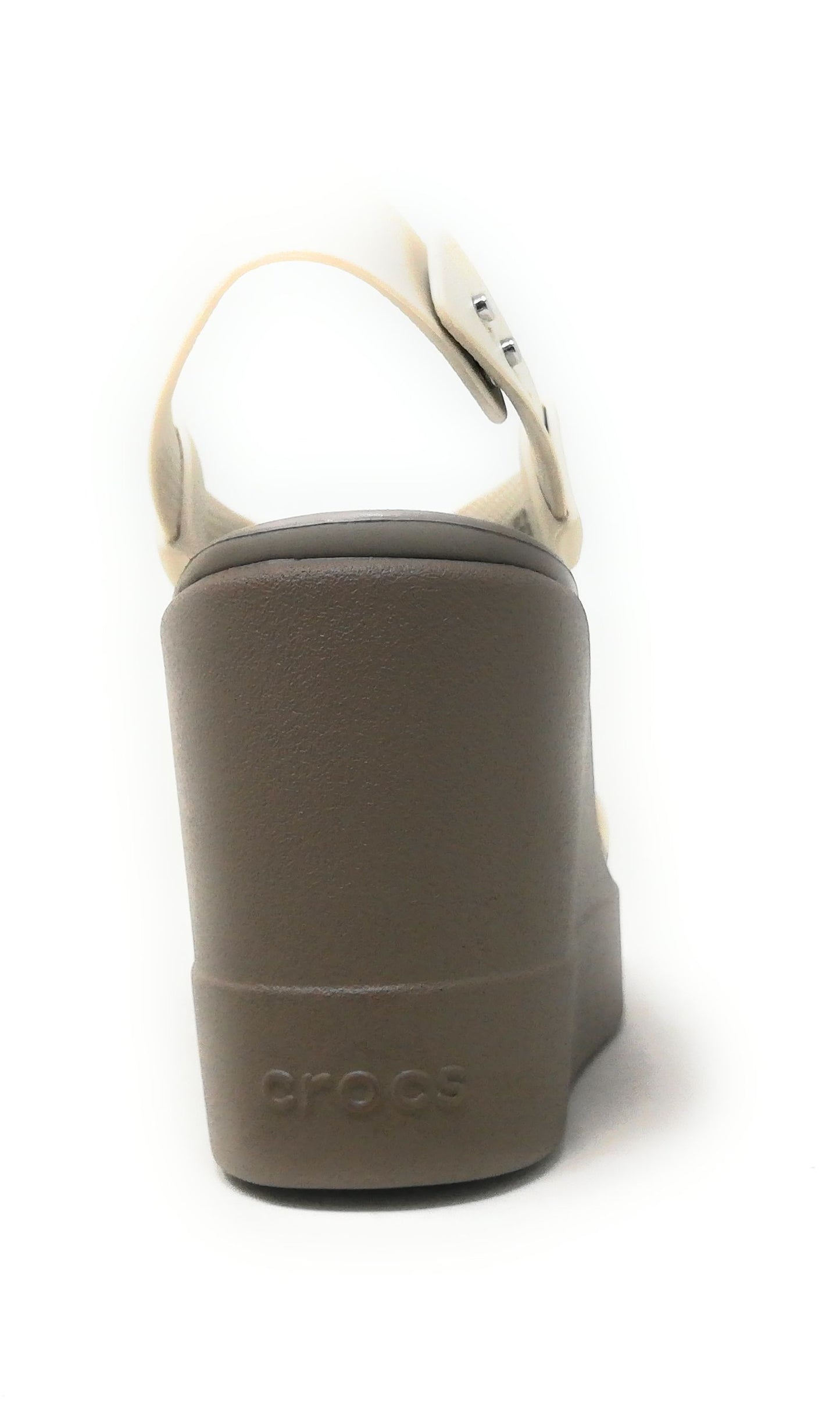 Sandalo da passeggio CROCS BROOKLYN HIGH WEDGE W STUCCO/MUSHROOM Donna