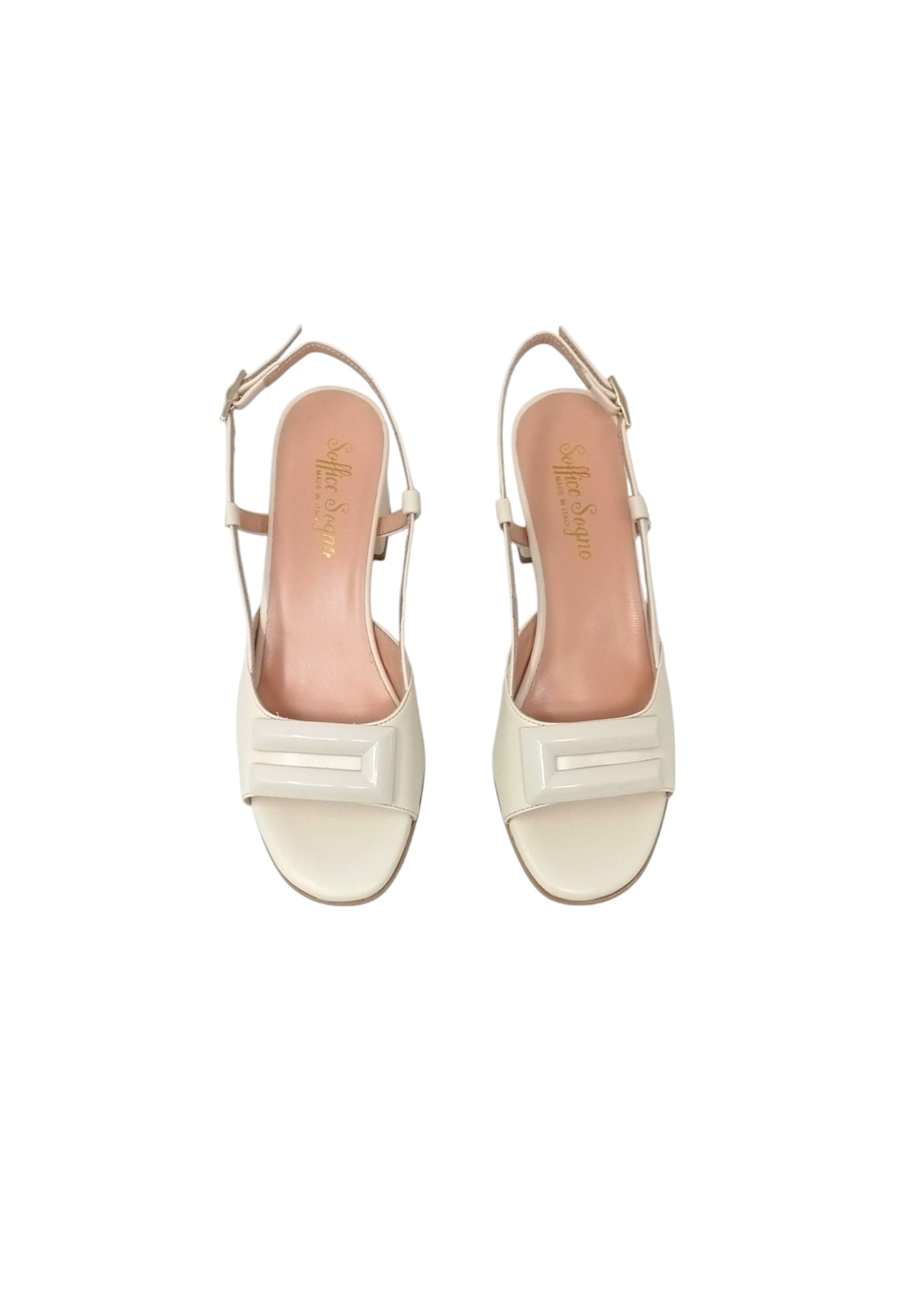 Sandali con tacco SOFFICE SOGNO E5TR60C6T NAPPA BURRO donna
