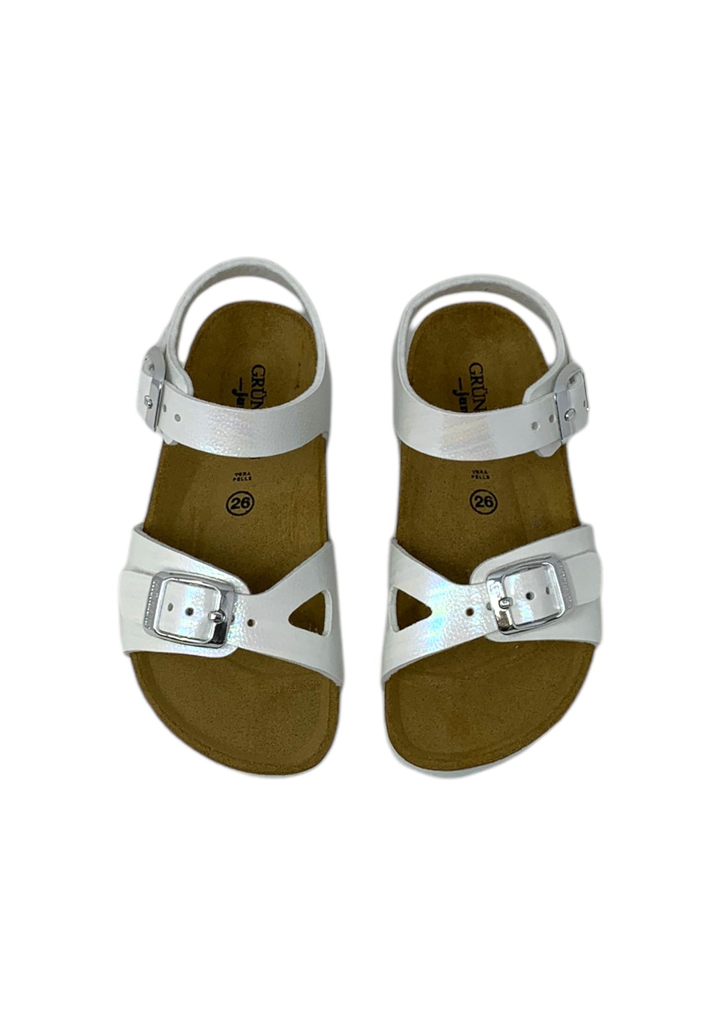 Sandali GRUNLAND Junior LUCE SB2115-40 PERLA Bambina
