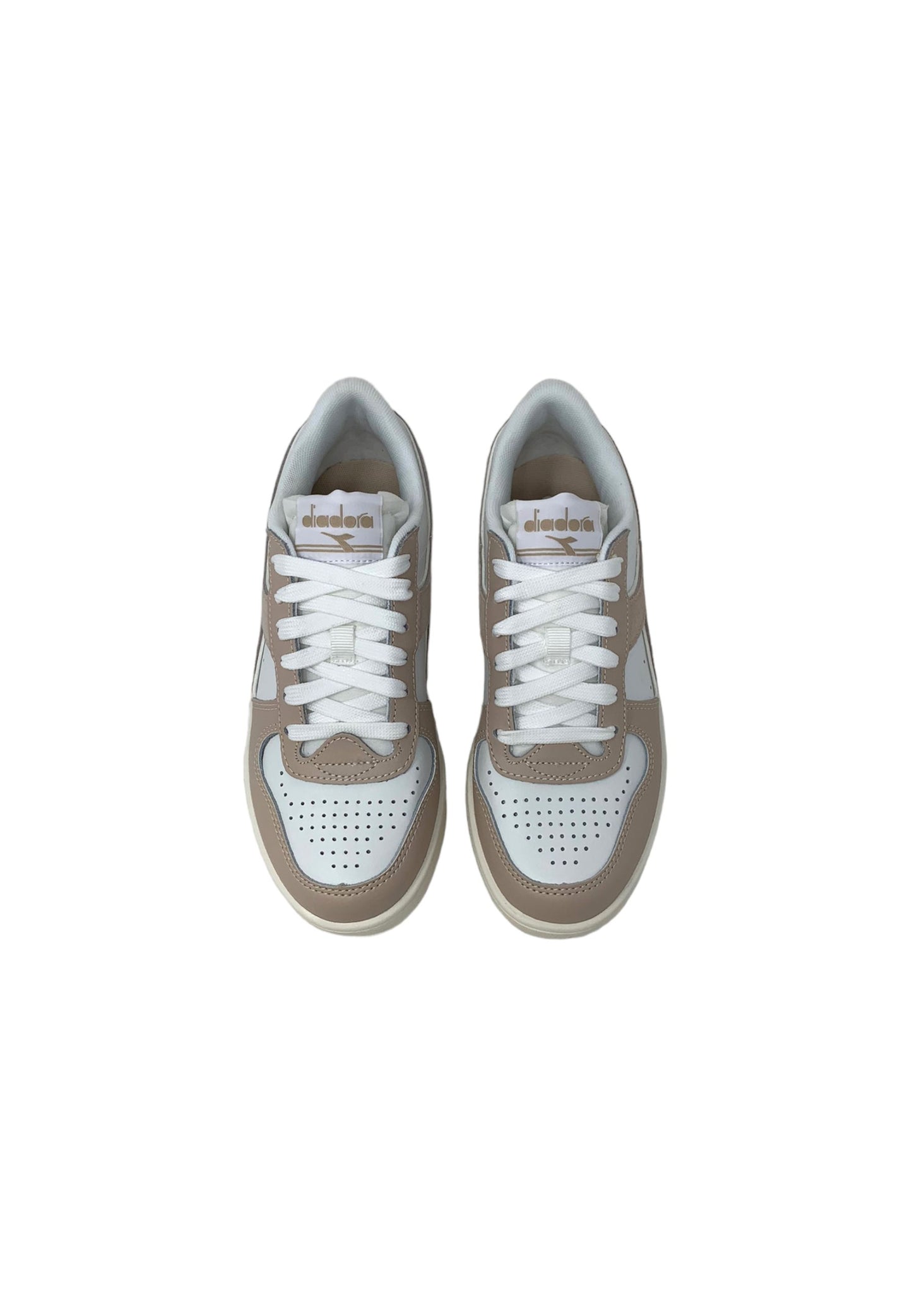 Sneaker DIADORA MAGIC BASKET LOW LEATHER WN 501.179015 01 D0282 donna