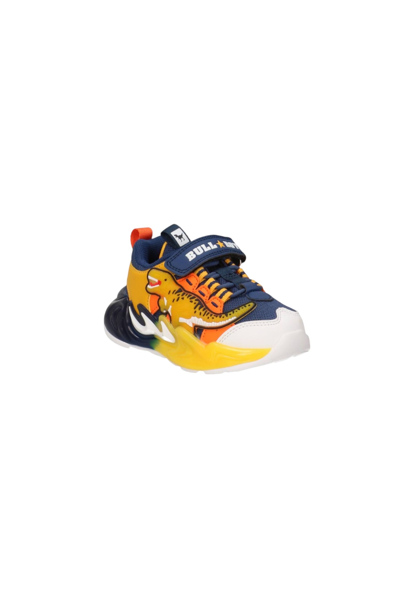 Sneakers luminose BULL BOYS DNAL5118 T-REX Blu/Giallo Bambino