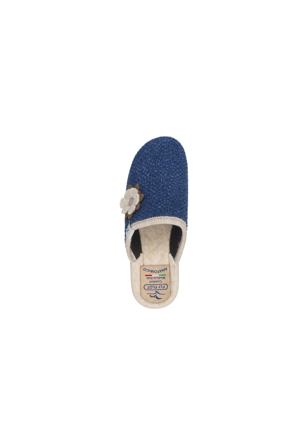 Pantofola FLY FLOT 83 W32 3F BLU donna
