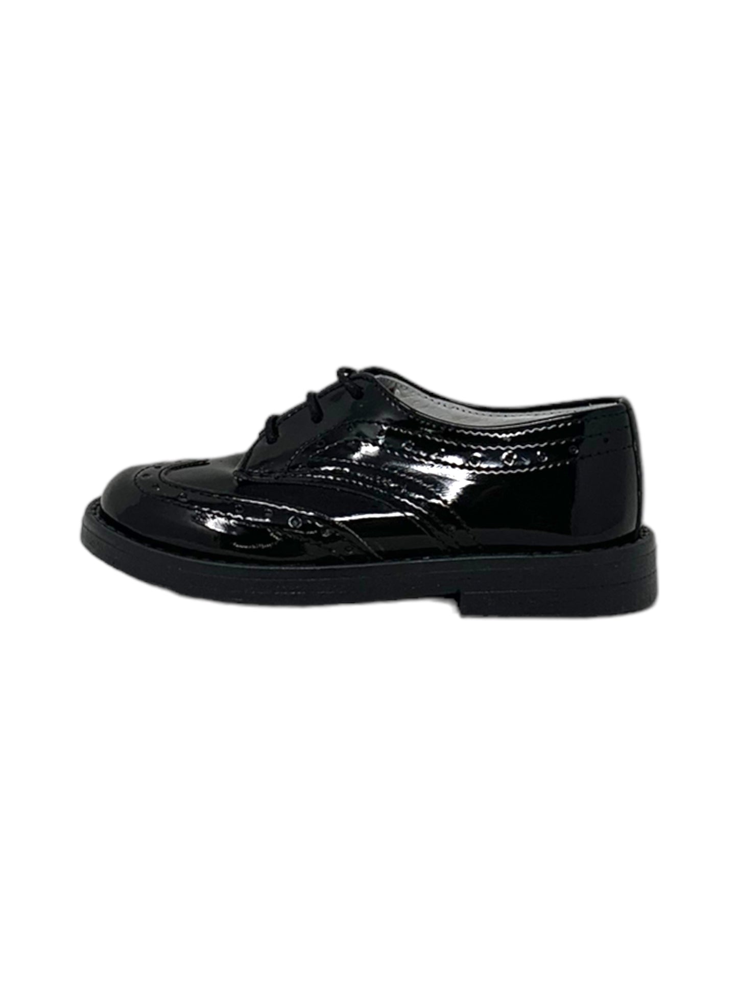 Francesina Sa.Ba. Calzature 300 VERNICE NERO bambino/ragazzo