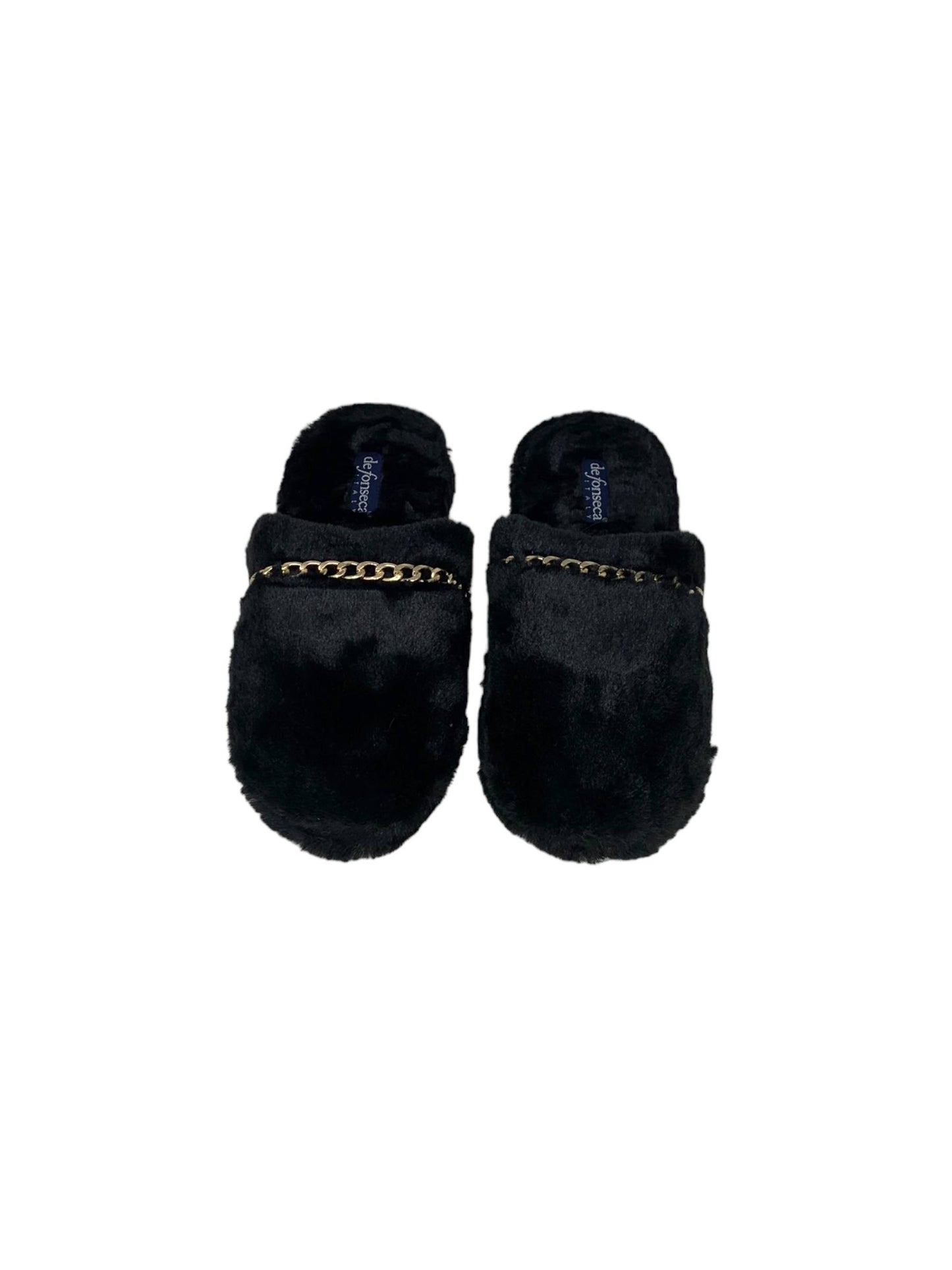 Pantofola da camera DE FONSECA DE.ROMA TOP W847 Nero Donna