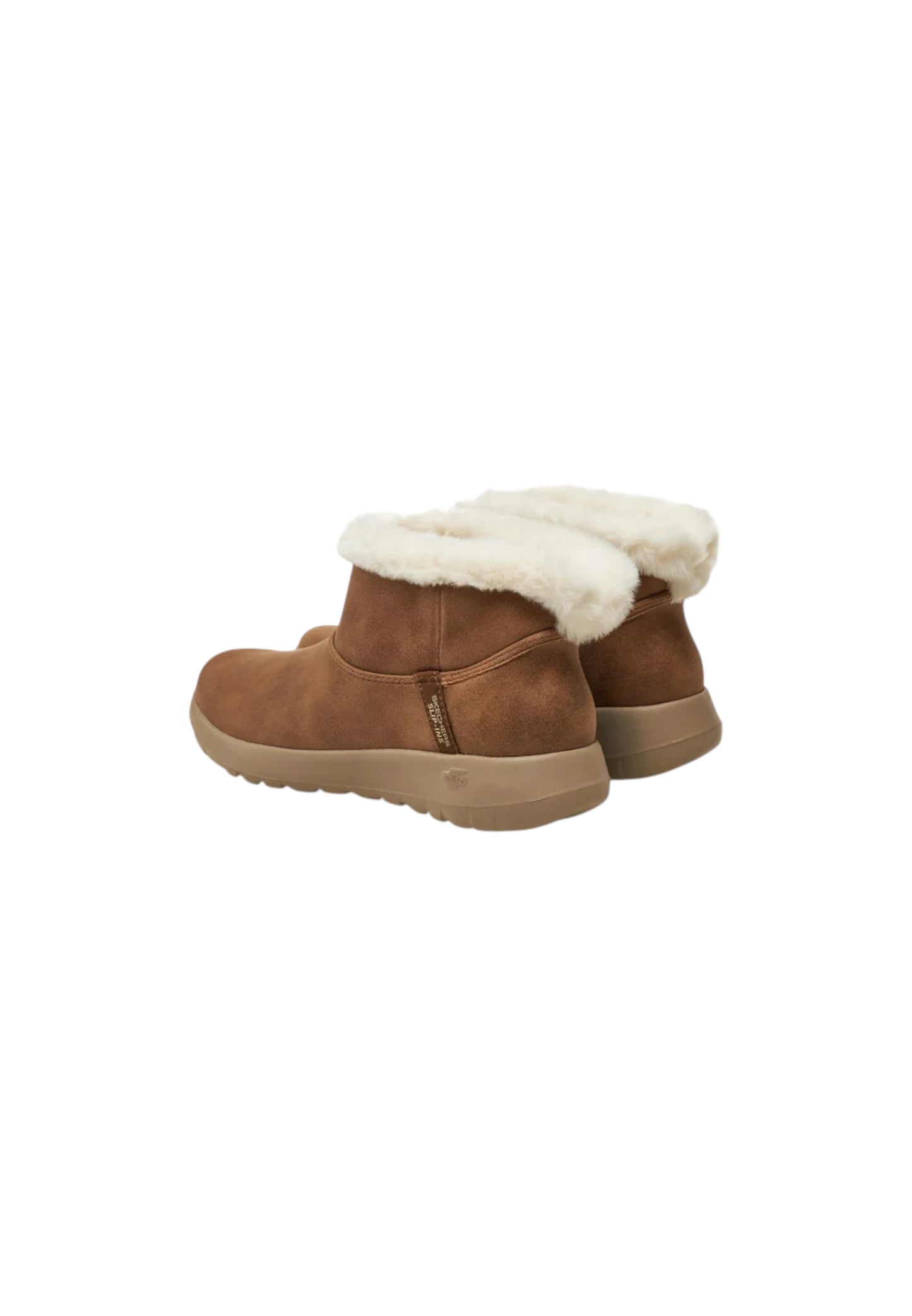 Stivaletti con pelliccia SKECHERS Slip Ins On The Go Joy - COZY DREAM 144800/CSNT Donna