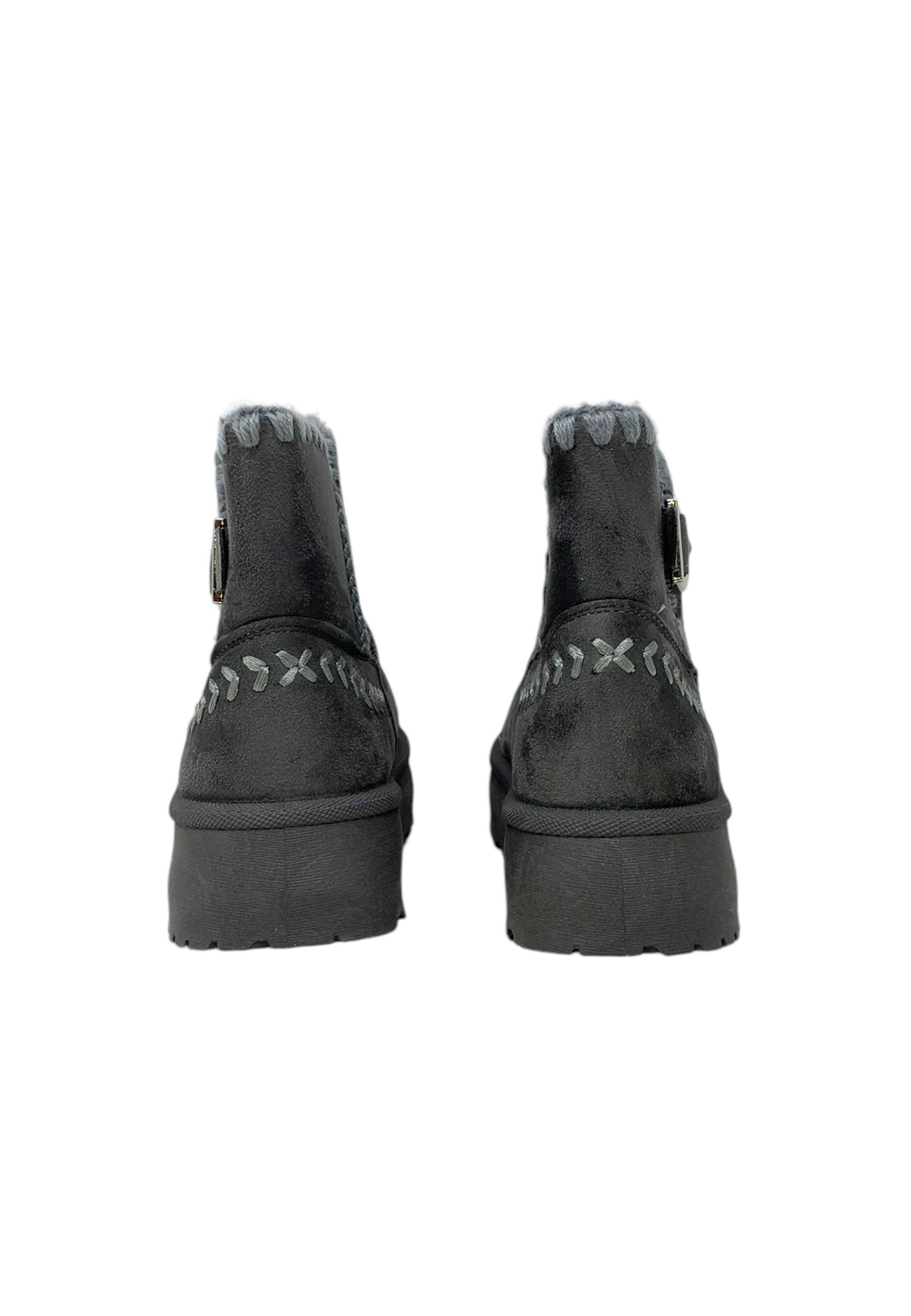 Stivaletto con pelliccia GALIA JRX24W-4C GREY donna