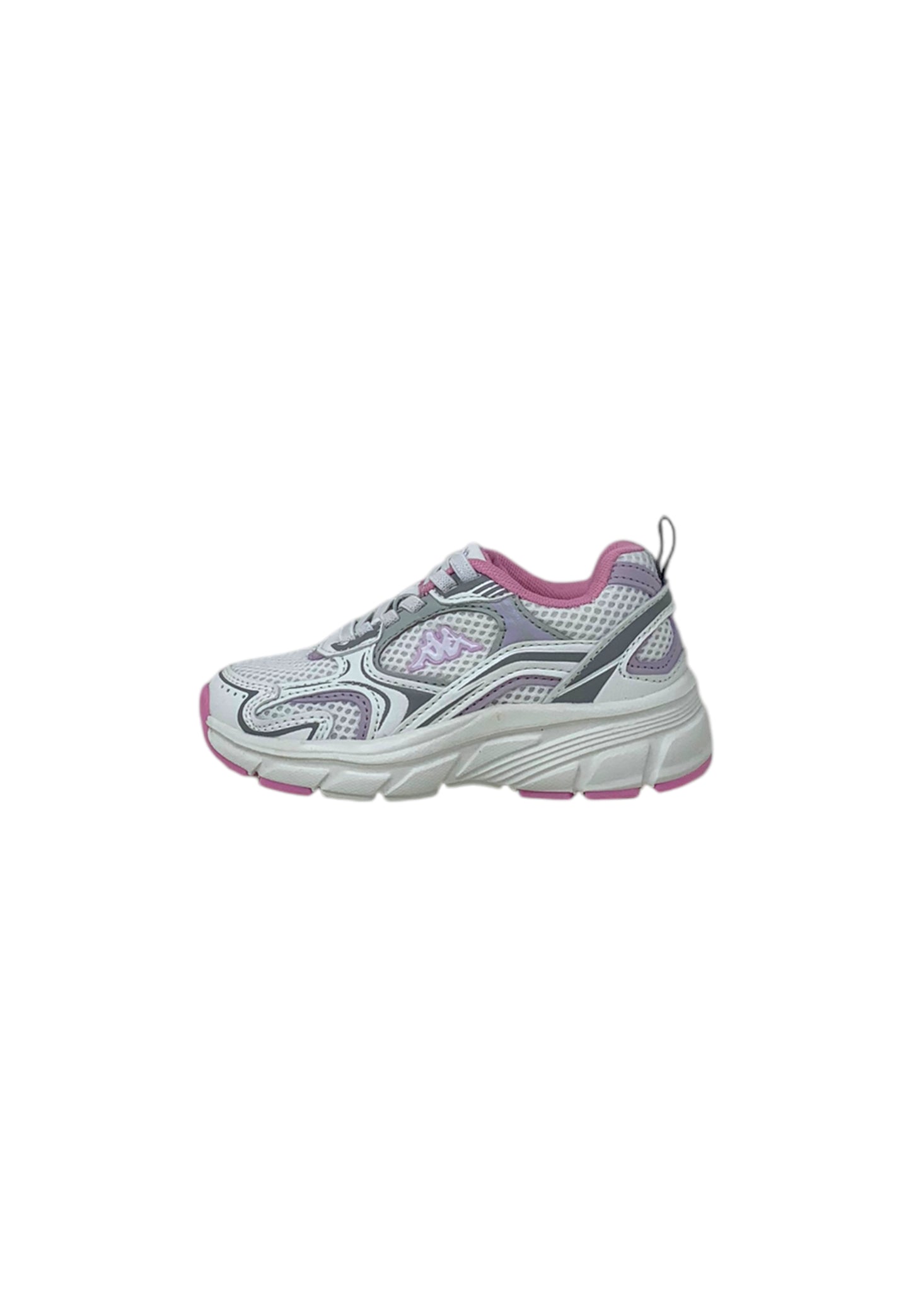Sneaker KAPPA LOGO MYGIDO EL KID 332145W A2D WHT-PINK LILAC Bambina