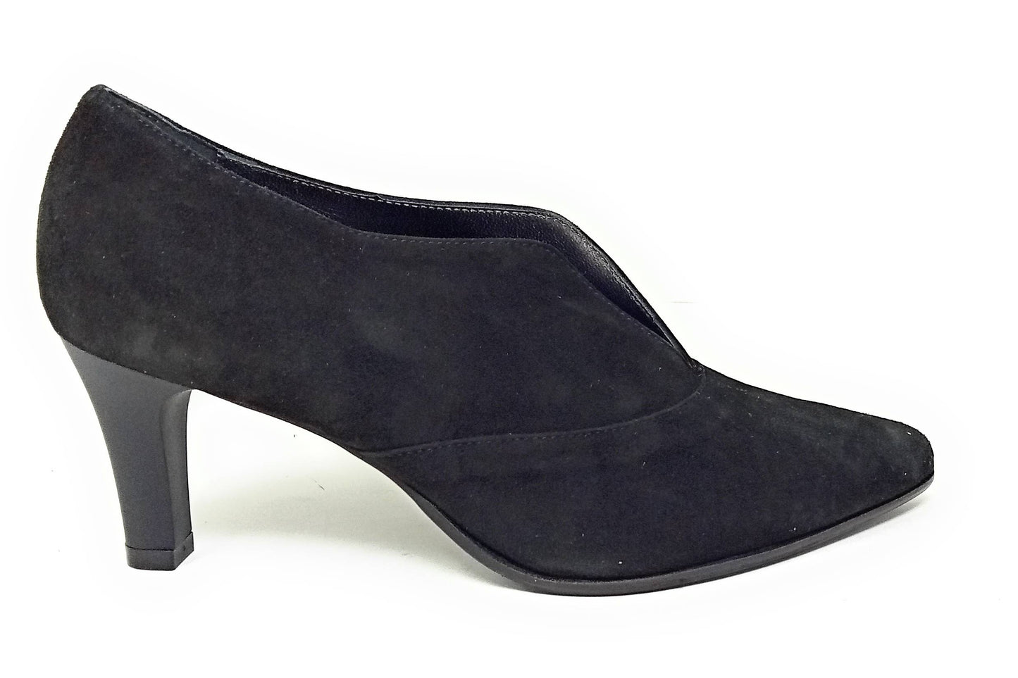 Scarpa comfort da passeggio SOFFICE SOGNO 21159 CAMOSCIO NERO donna