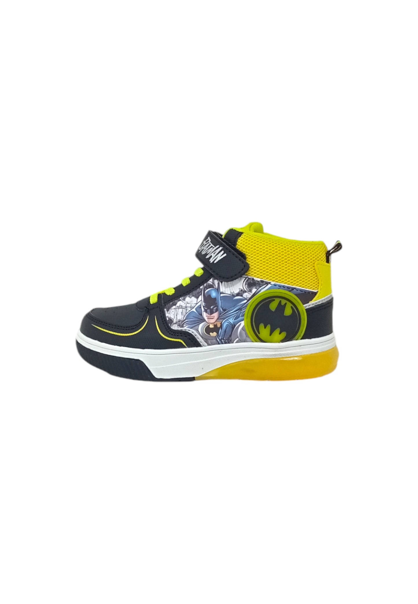 Sneaker con luci Silver Batman W1020187S BLACK Bambino