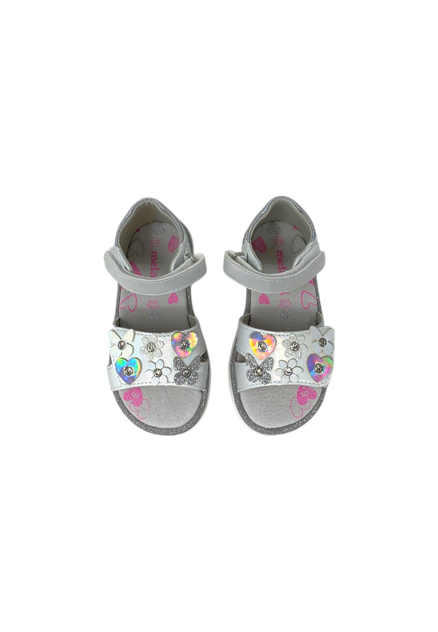 Sandali MELANIA M23012B WHITE Bambina