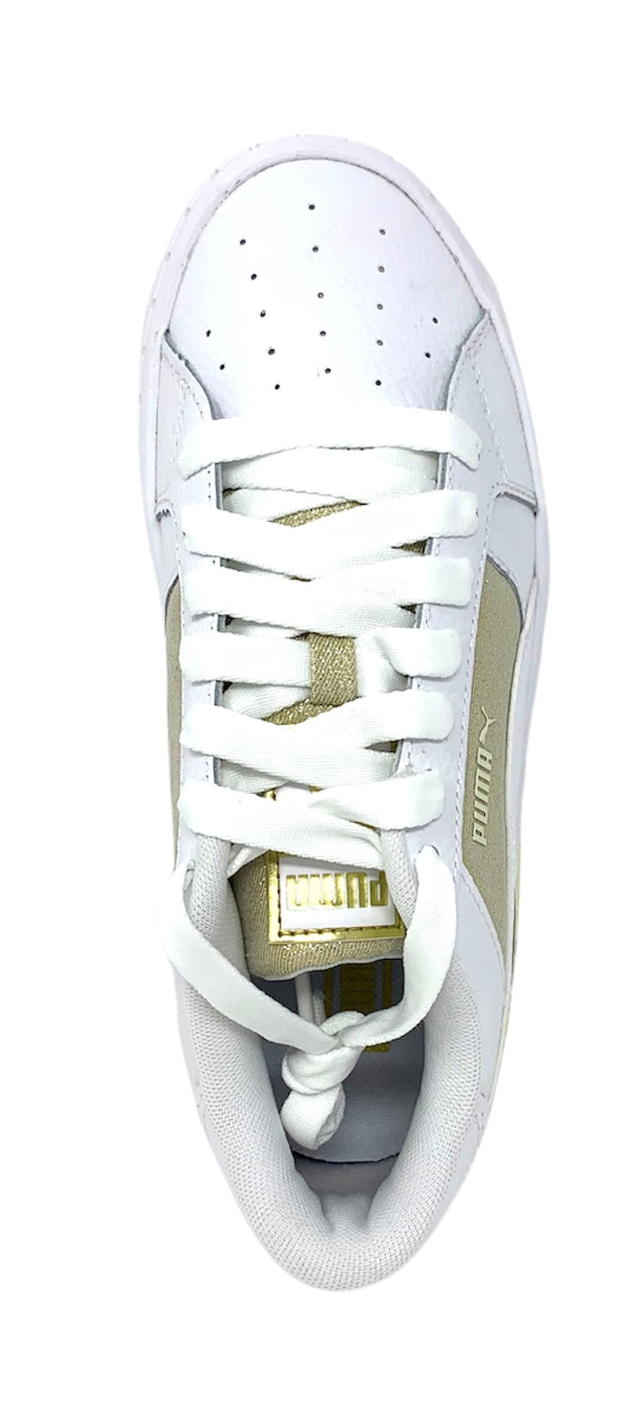 Sneakers da passeggio PUMA CALI STAR XMAS Wns 38402001 WHITE GOLD donna