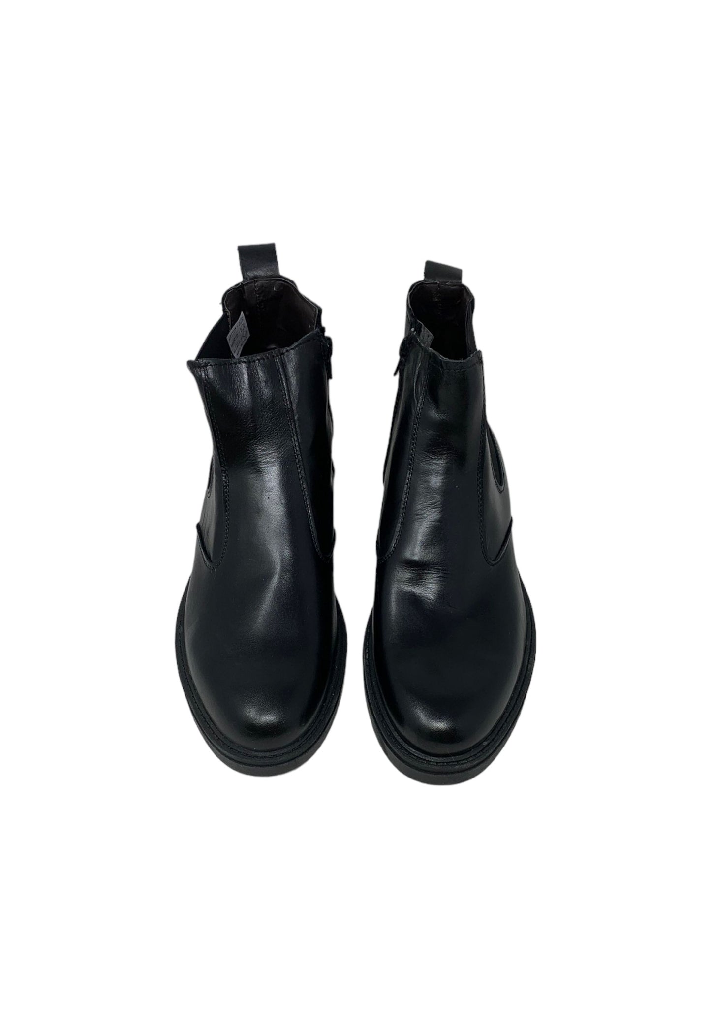 Italia Leone Stivaletto chelsea 0872 pelle nero uomo