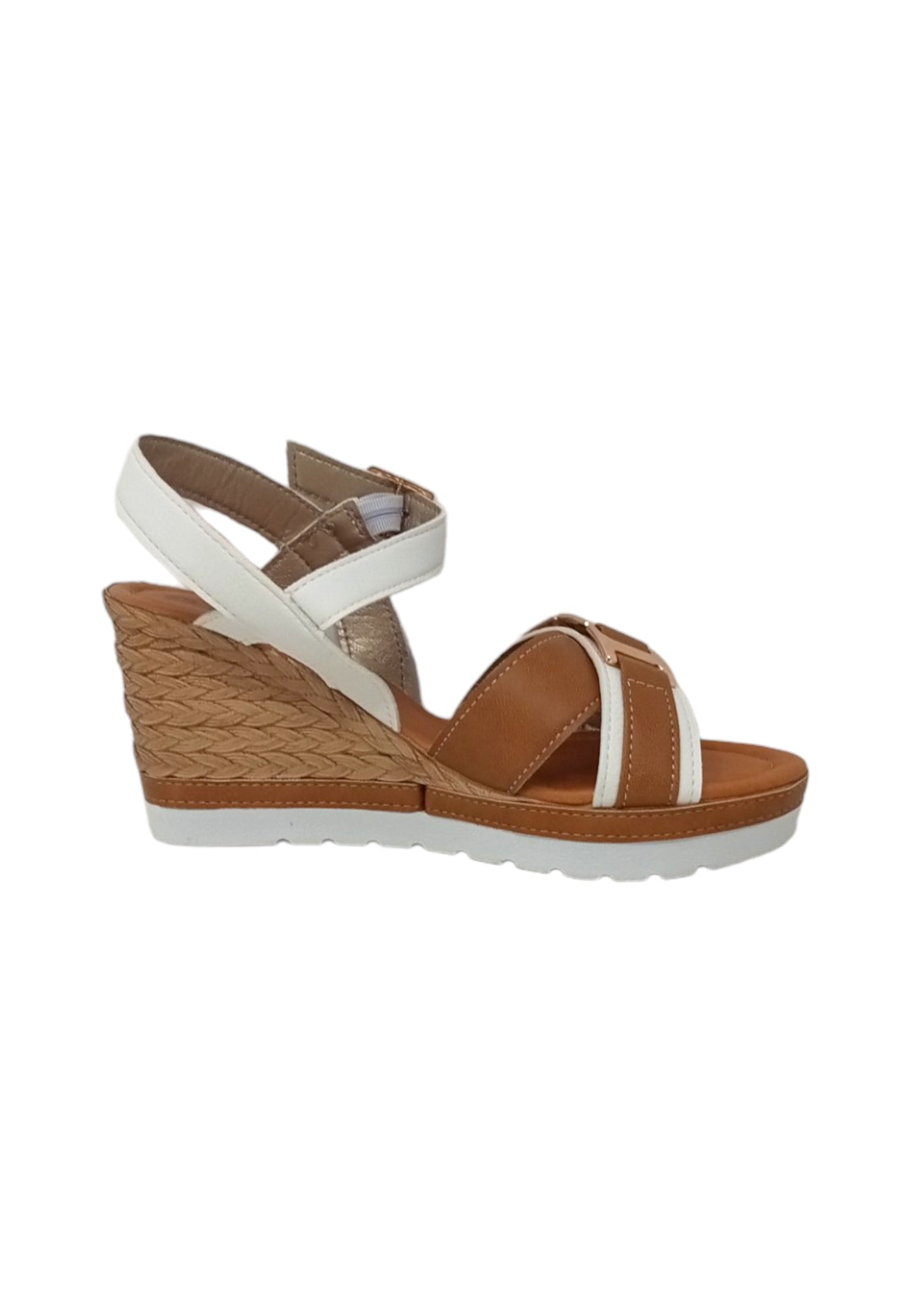Sandalo INBLU FG000039 BIANCO donna