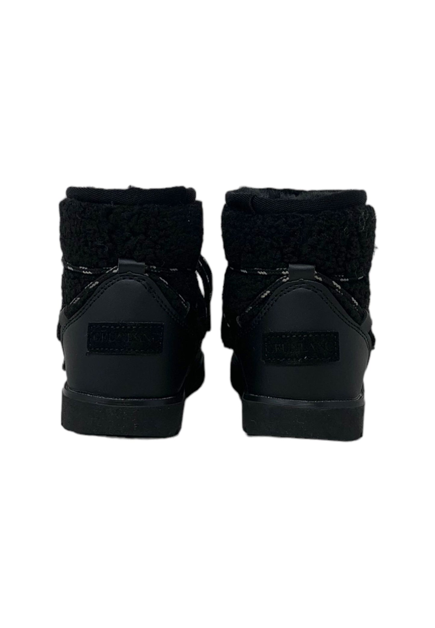 Stivaletto con pelliccia GRUNLAND JR CROMPO2101-14 NERO bambina