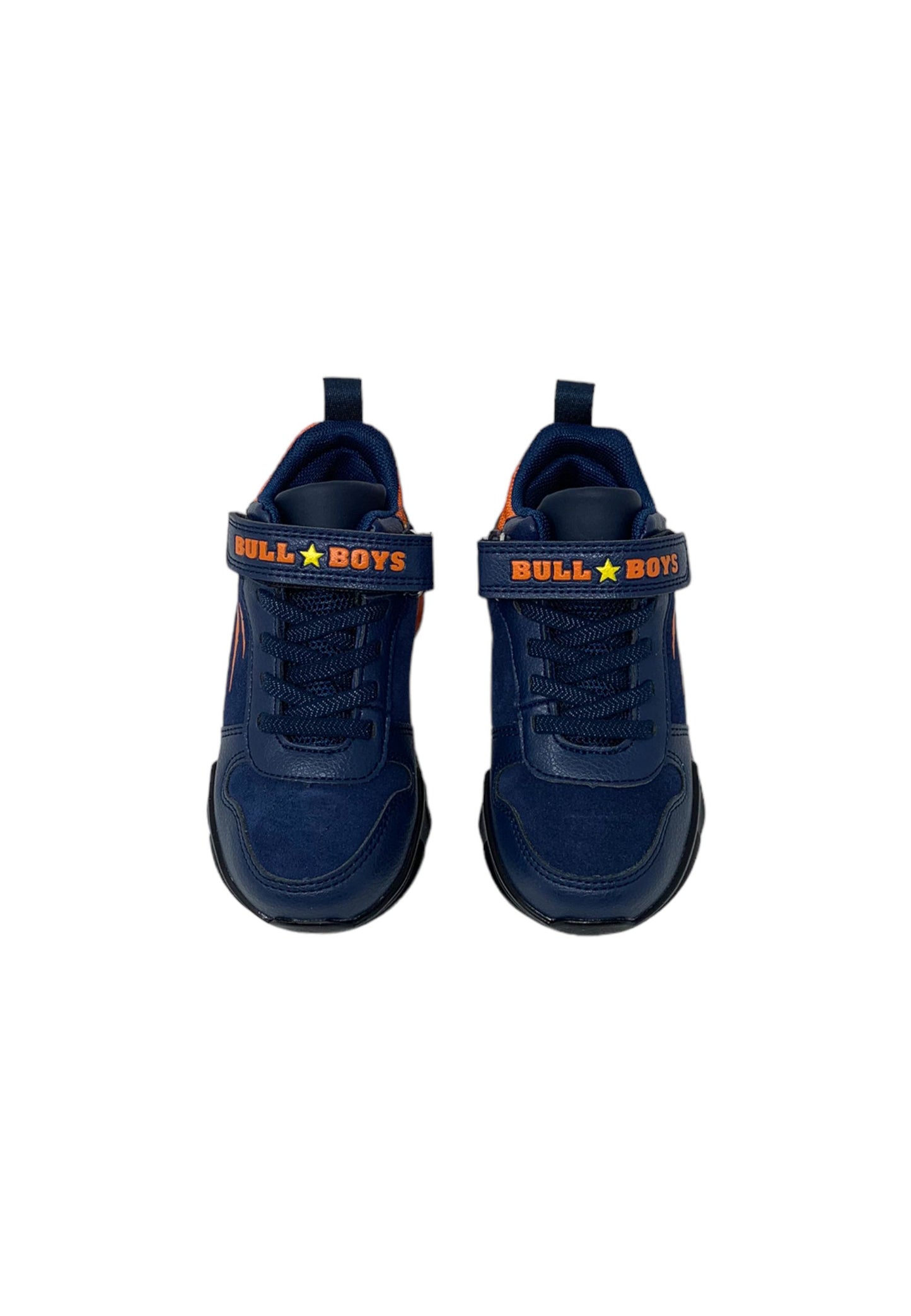 Sneakers BULL BOYS  DNAL3395 blu arancio Bambino