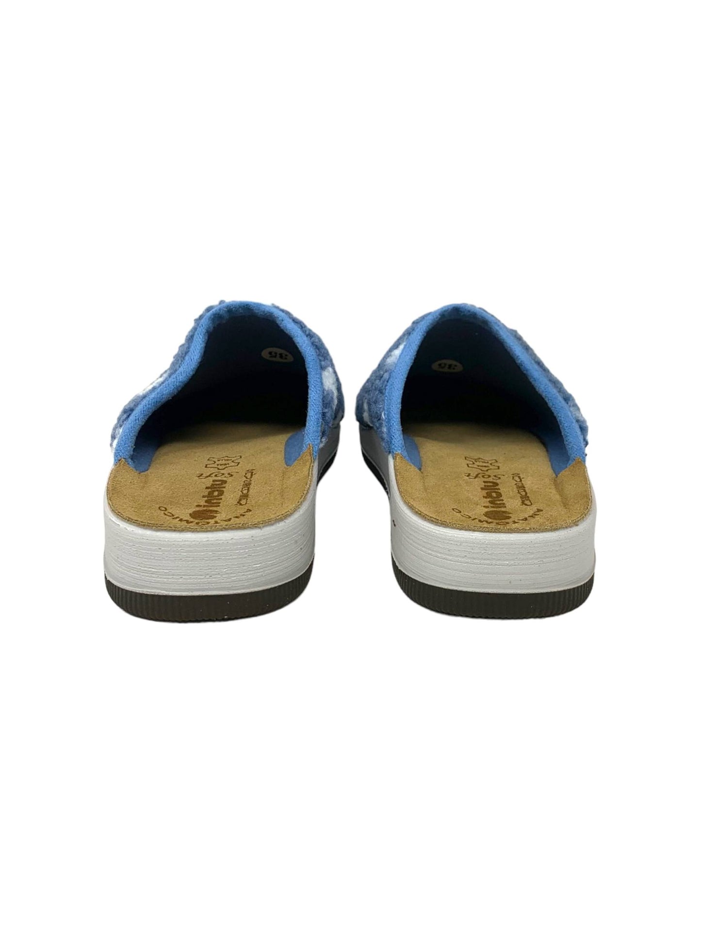 Pantofola da camera INBLU CT000024 BLU donna