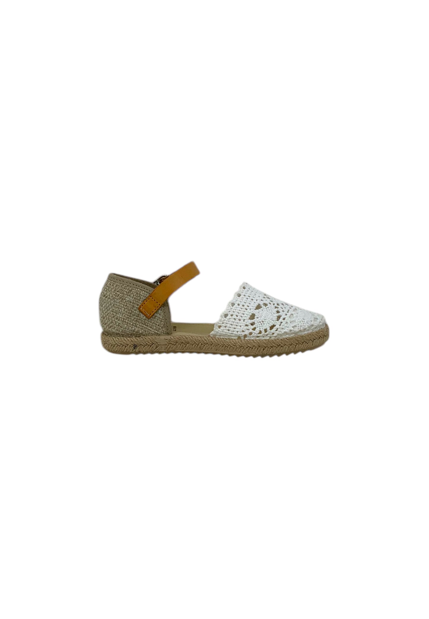 Ballerine VULLADI 7356-681 MACRAME BLANCO bambina
