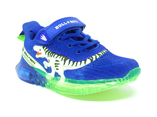 Sneakers da passeggio BULL BOYS BBAL2100 ROYAL Blu/Verde Bambino
