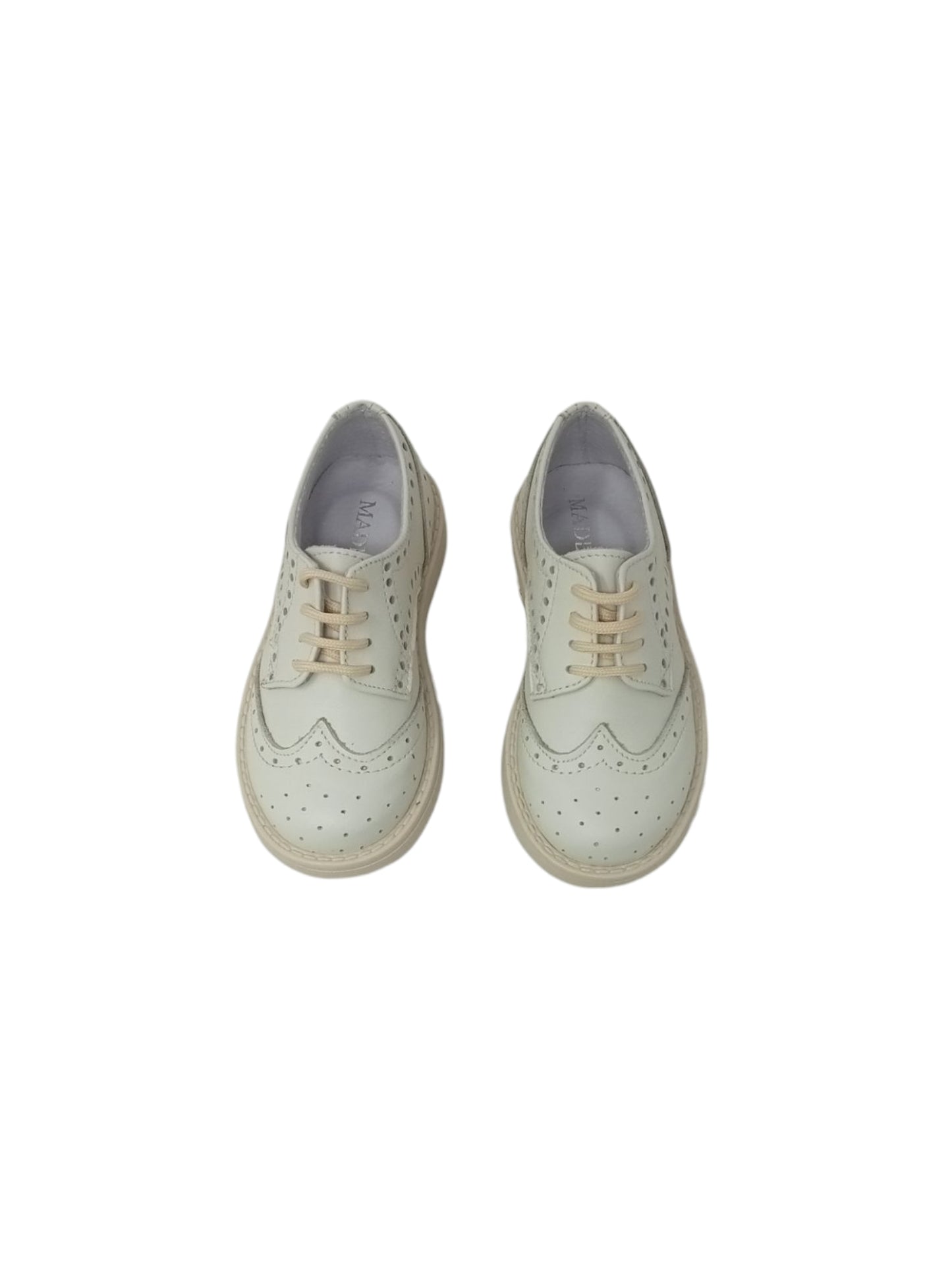 Italia Leone Francesina Bruno Vitello beige bambino