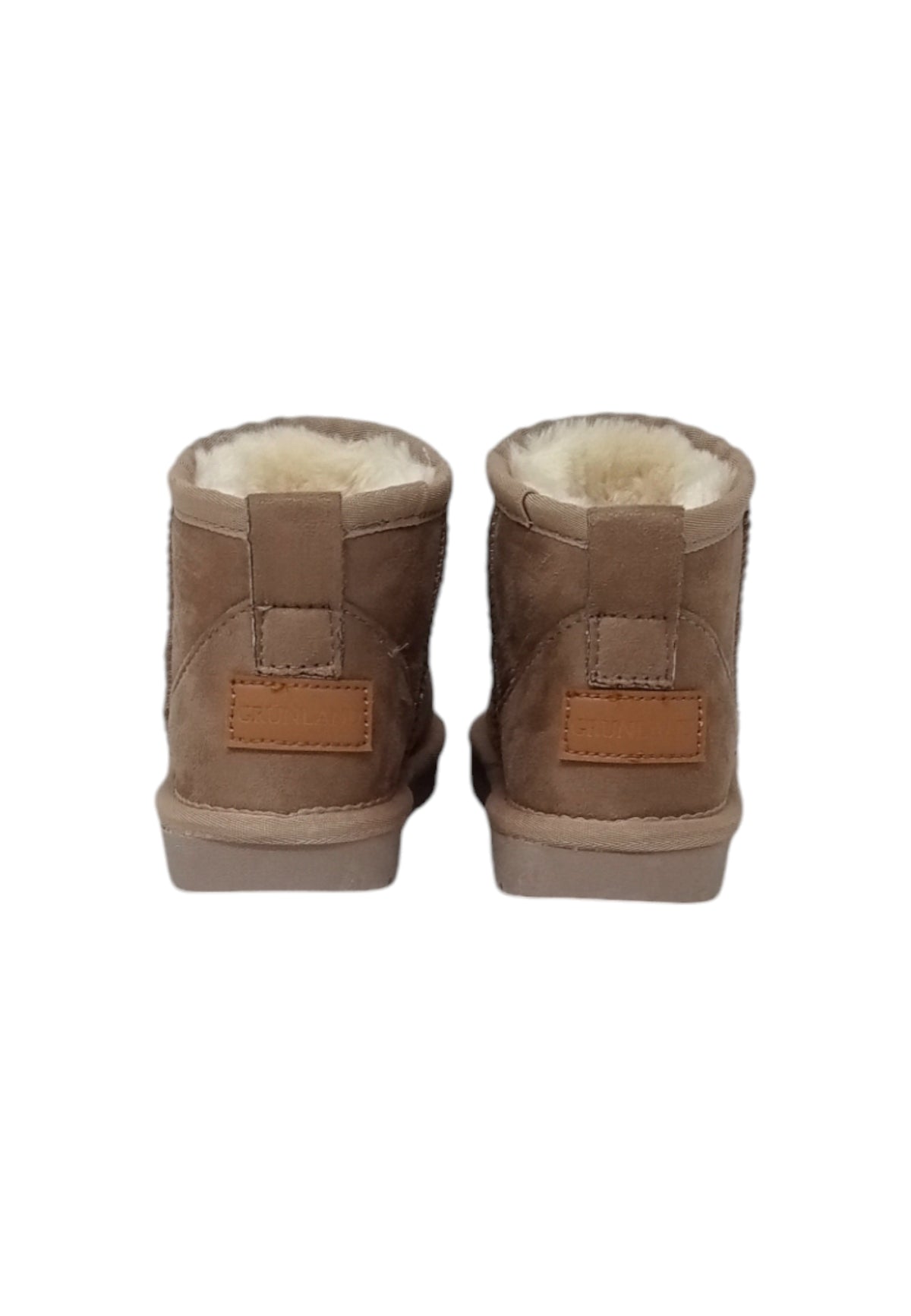 Stivaletto con pelliccia GRUNLAND JR CROMPO2100-I4 TAUPE bambina/ragazza