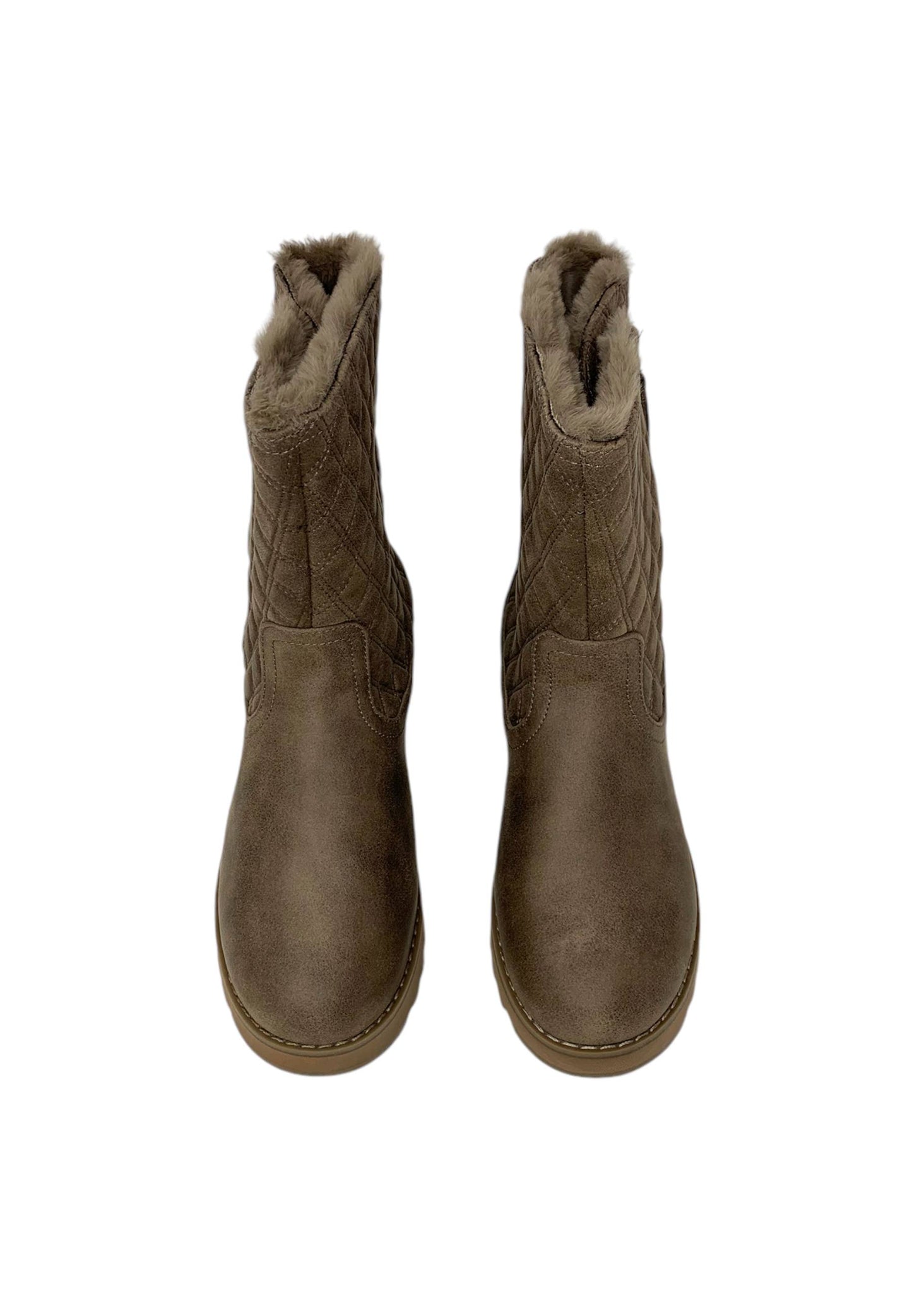 Stivale con pelliccia SKECHERS Keepsakes 2.0 - Morning Walks 167675/TPE Donna