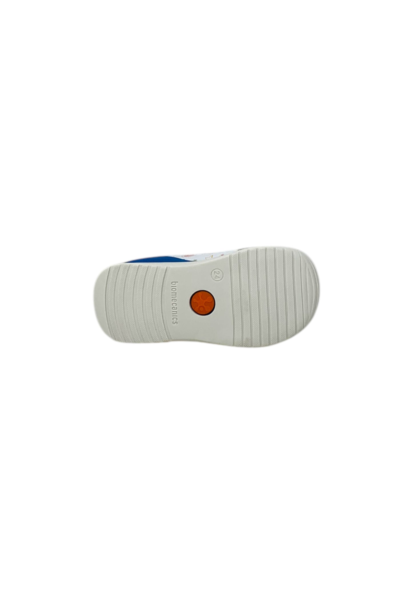 Sneaker Biomecanics 252115-C835 BLANCO/YEMA Bambino