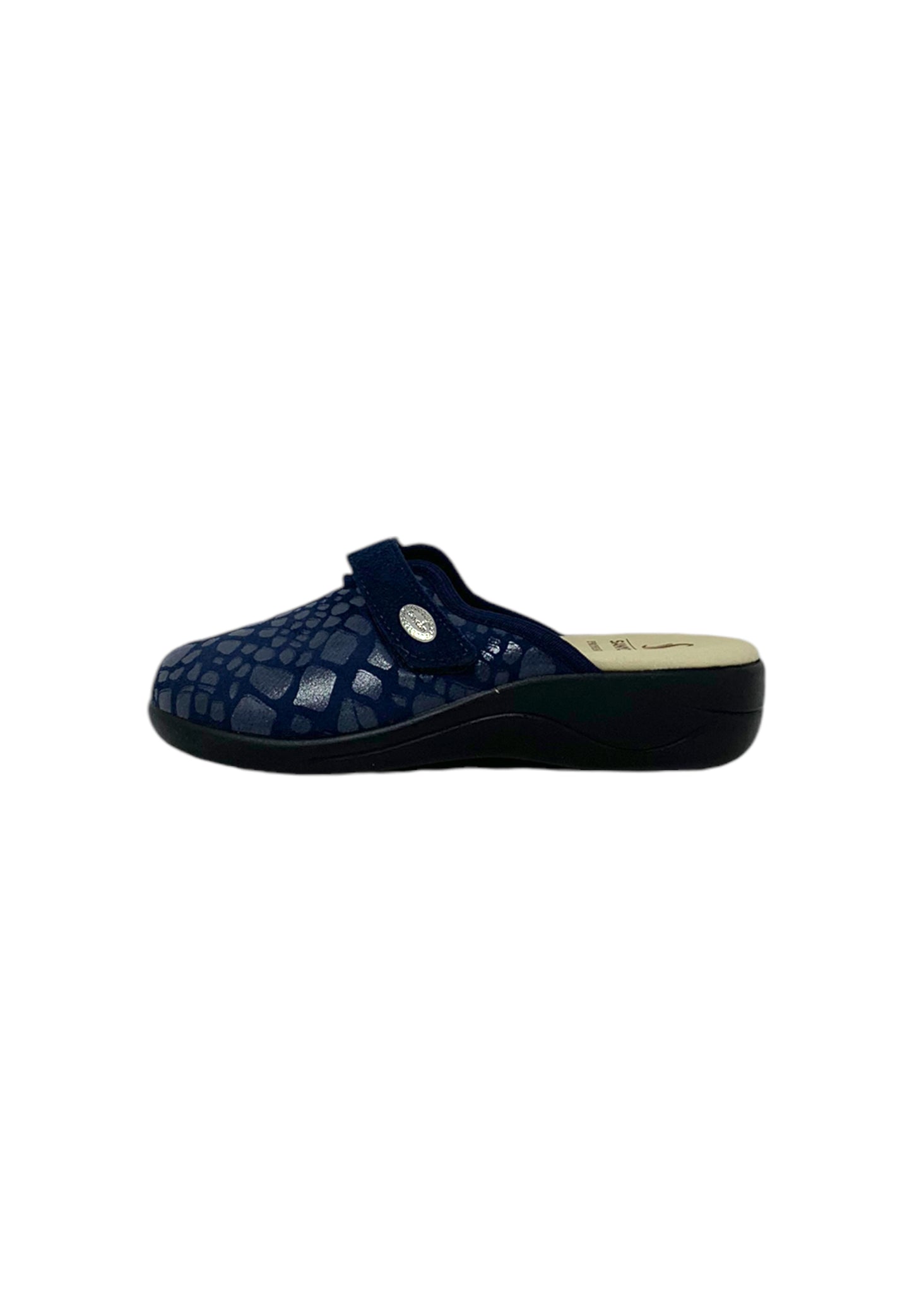 Pantofola SANYCOM 339 PITONE BLU DONNA