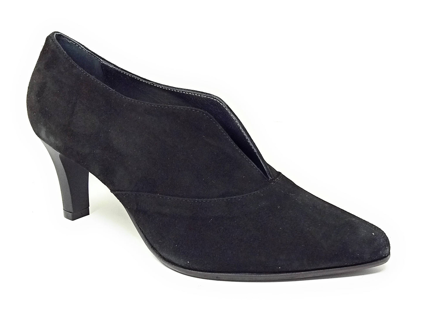Scarpa comfort da passeggio SOFFICE SOGNO 21159 CAMOSCIO NERO donna
