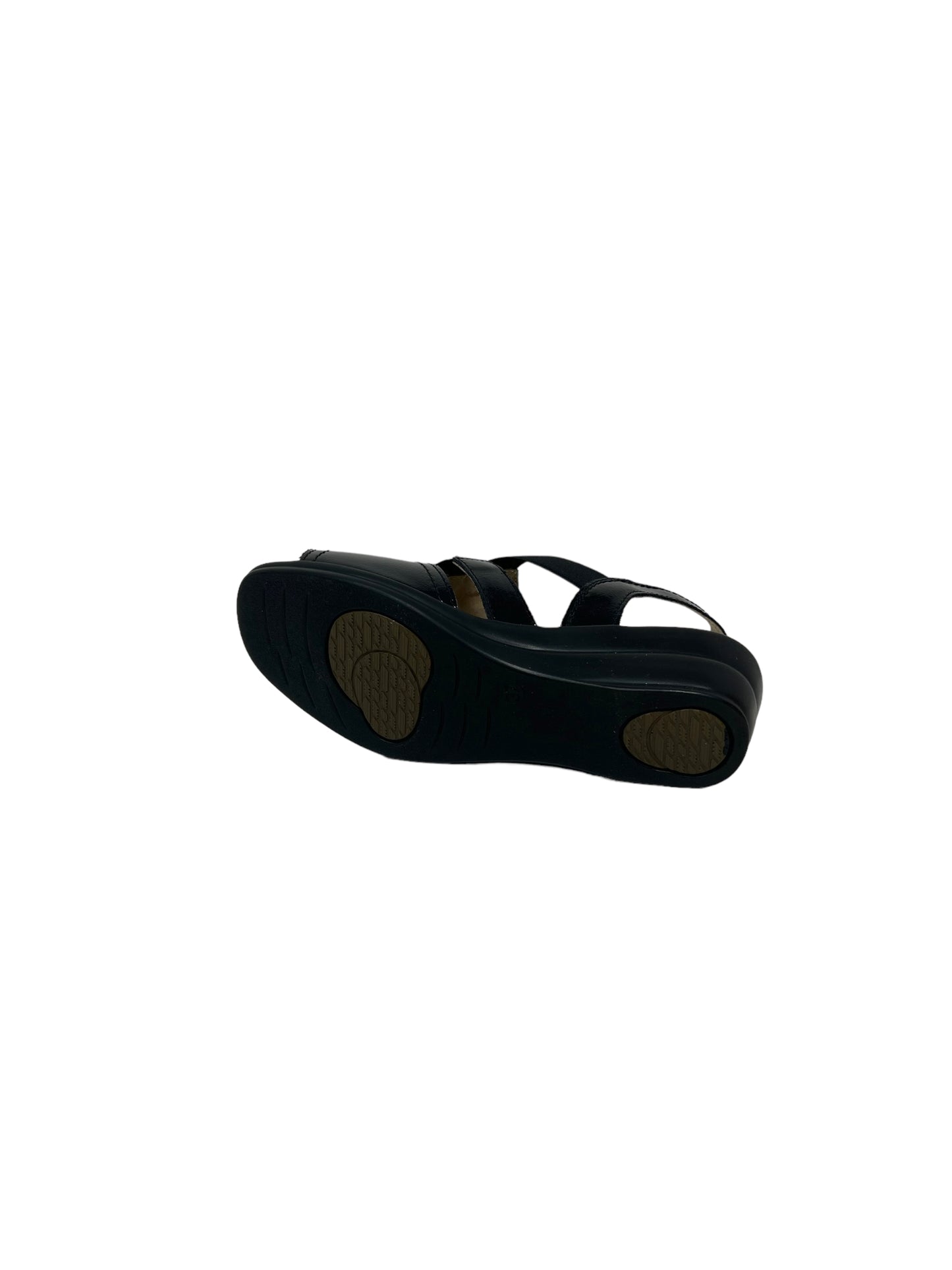 Sandalo linea comoda Stile Di Vita 8380 Nero Donna
