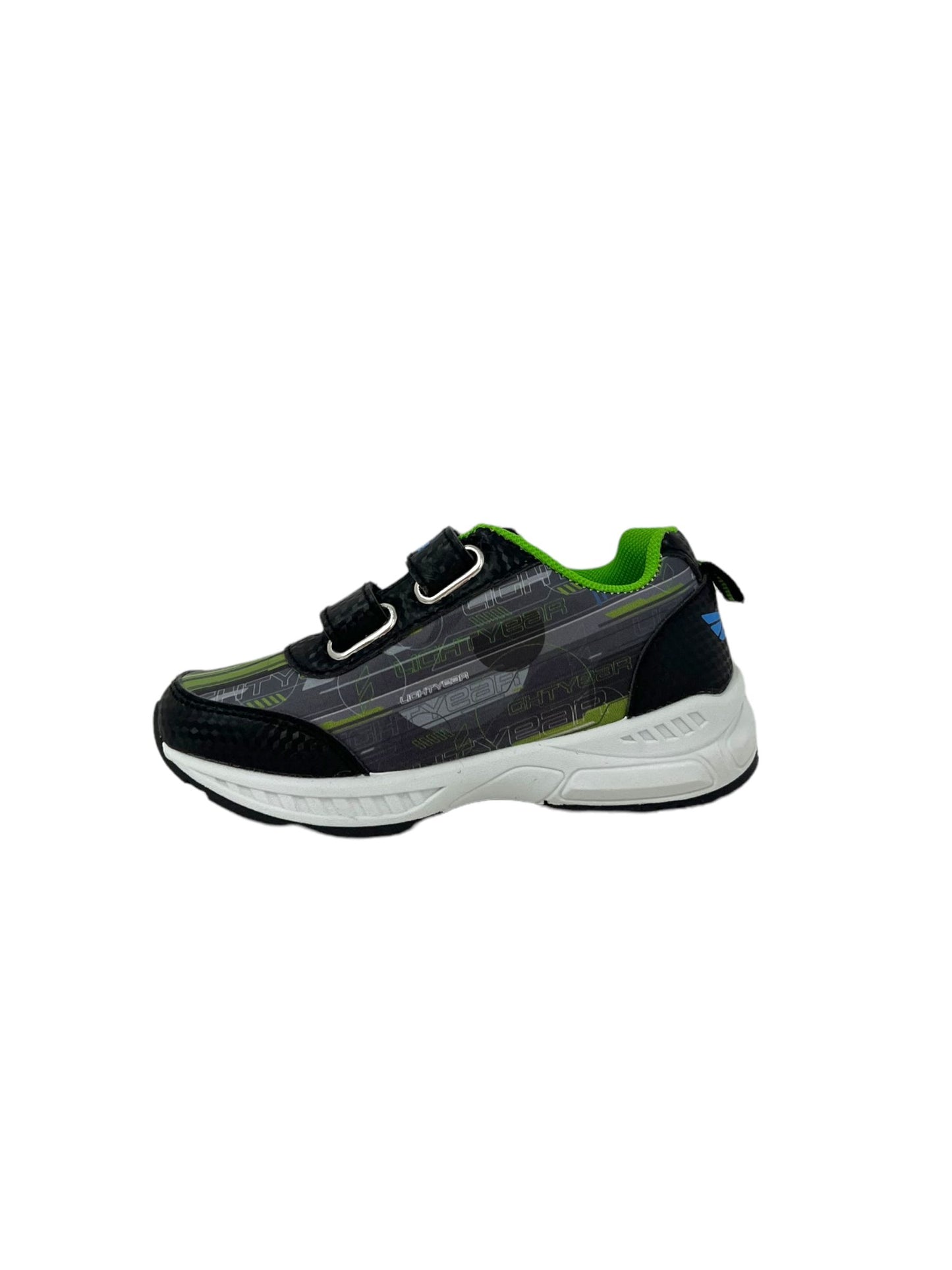 Scarpa da passeggio con luci D5520003S BLK BAMBINO