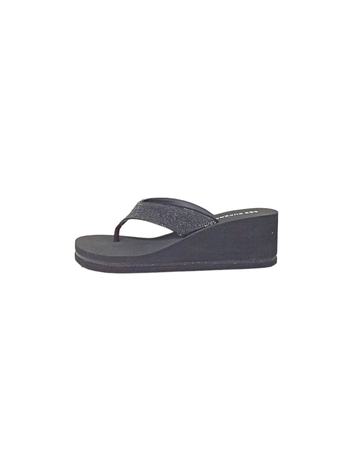 Ciabatta infradito SUPERGA S24T197 NERO DONNA