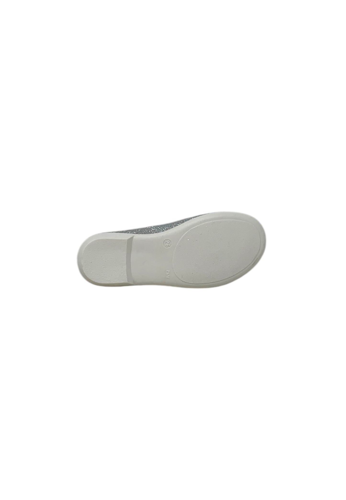 Ballerine Sa.Ba. Calzature 296 ZIP ARGENTO PELLE bambina/ragazza