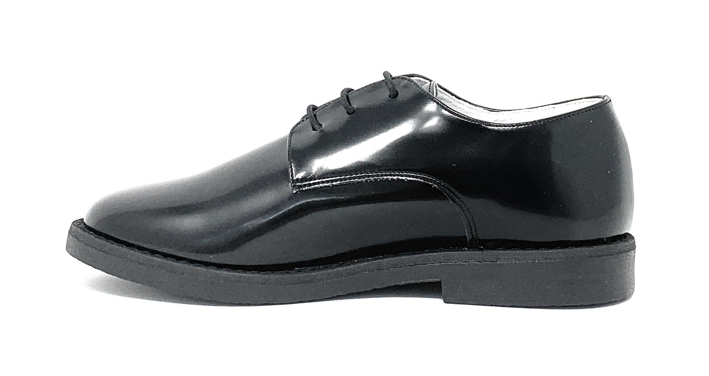 Scarpa modello francesina Sa.Ba. Calzature 400 ABRASIVATO NERO ragazzo