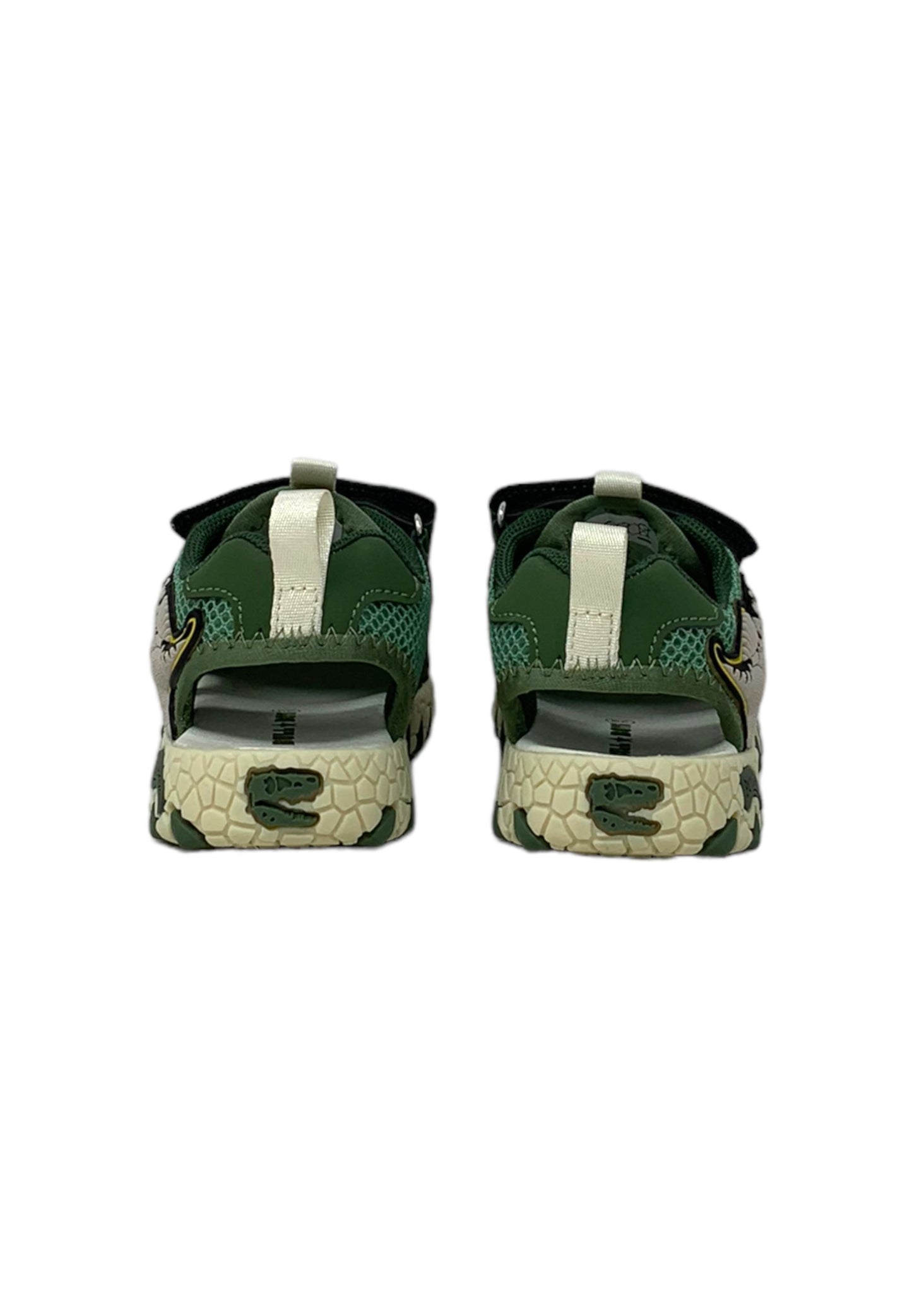Sandali con luci BULL BOYS SPINOSAURO DNCL4533 VERDE GIUNGLA Bambino
