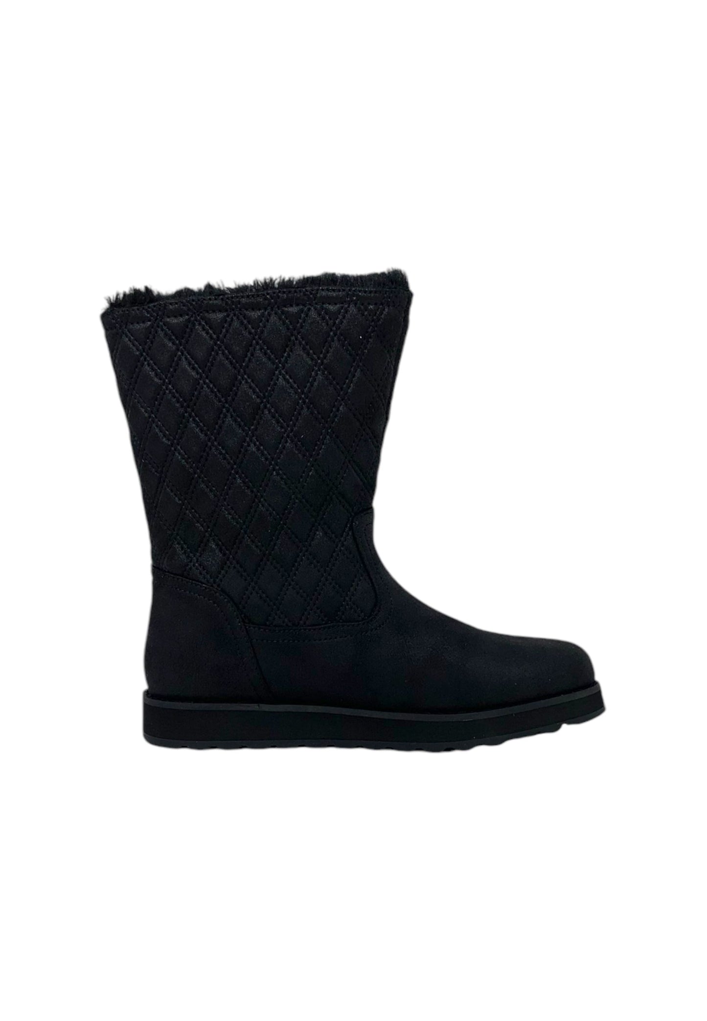 Stivale con pelliccia SKECHERS Keepsakes 2.0 - Morning Walks 167675/BBK Donna