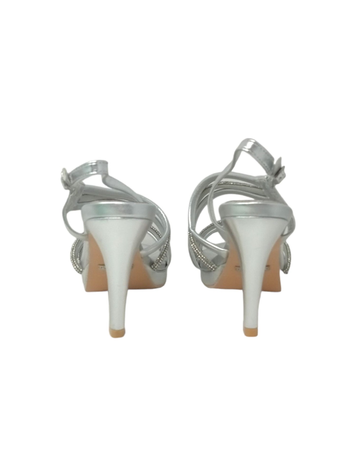 Sandalo KISS KRISS E89 VIT ARGENTO donna