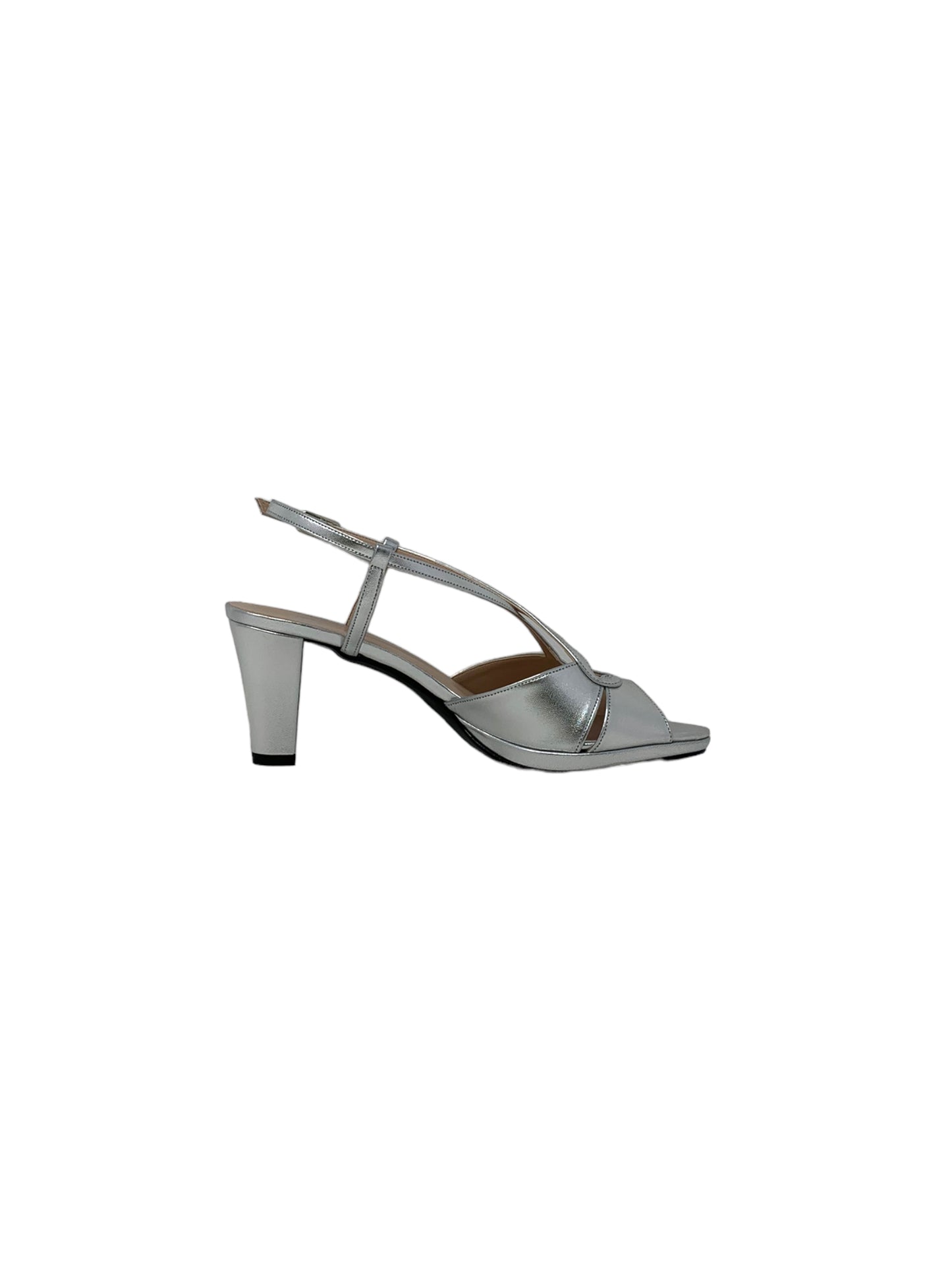 Sandalo col tacco JOEL A540 LIZ FIL ARGENTO donna