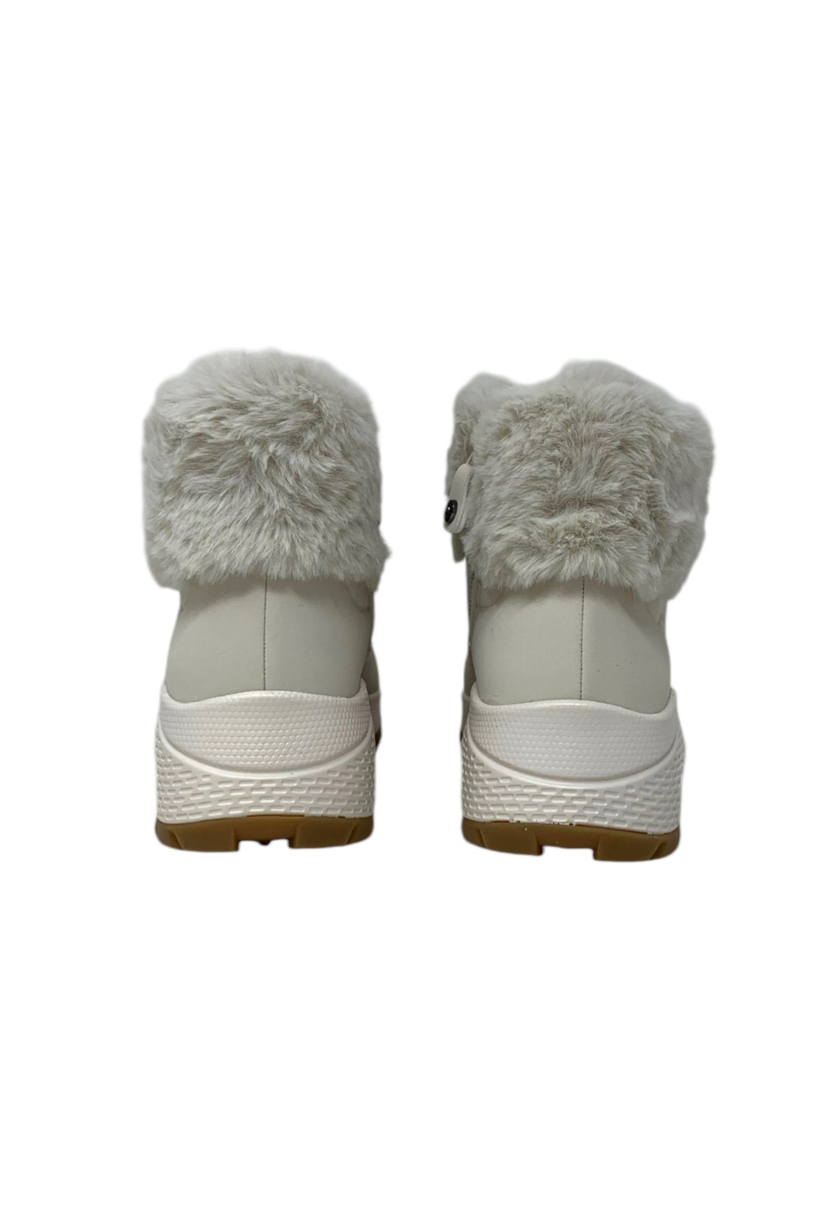 Stivaletto con pelliccia SKECHERS 167274/OFWT Donna