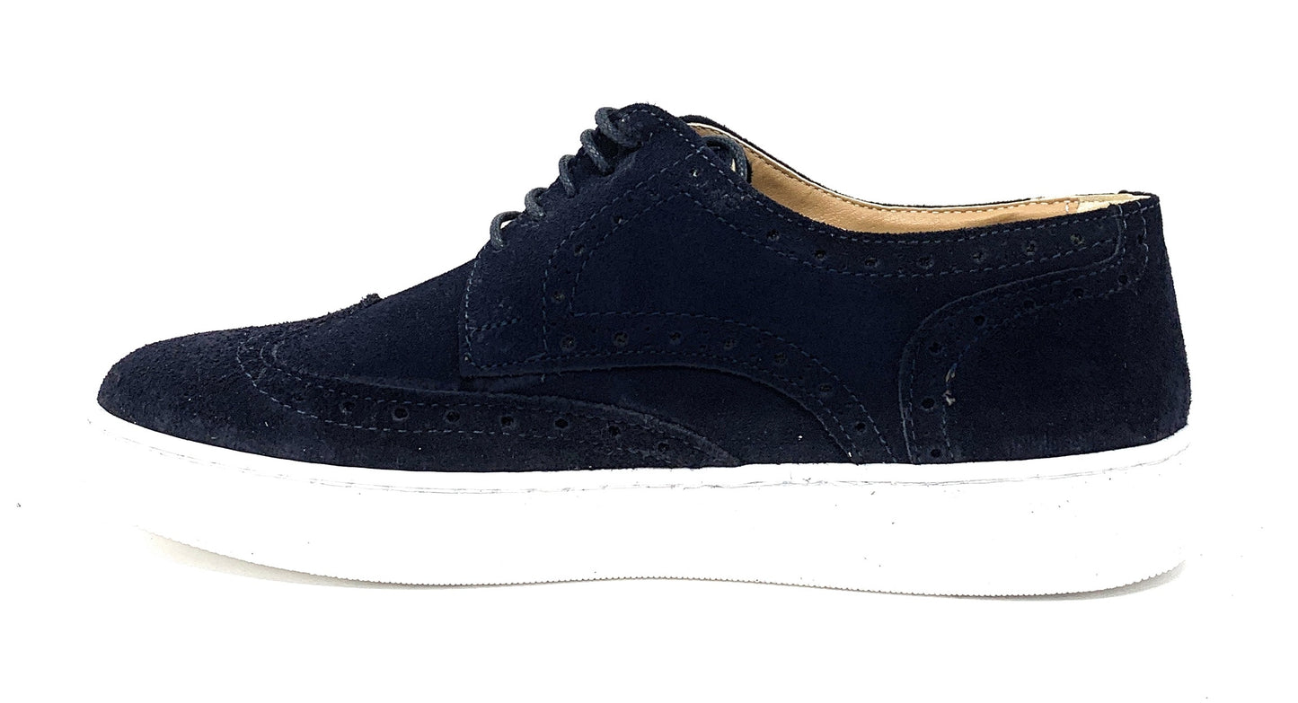 Scarpa modello francesina BKS 6103 BLU uomo