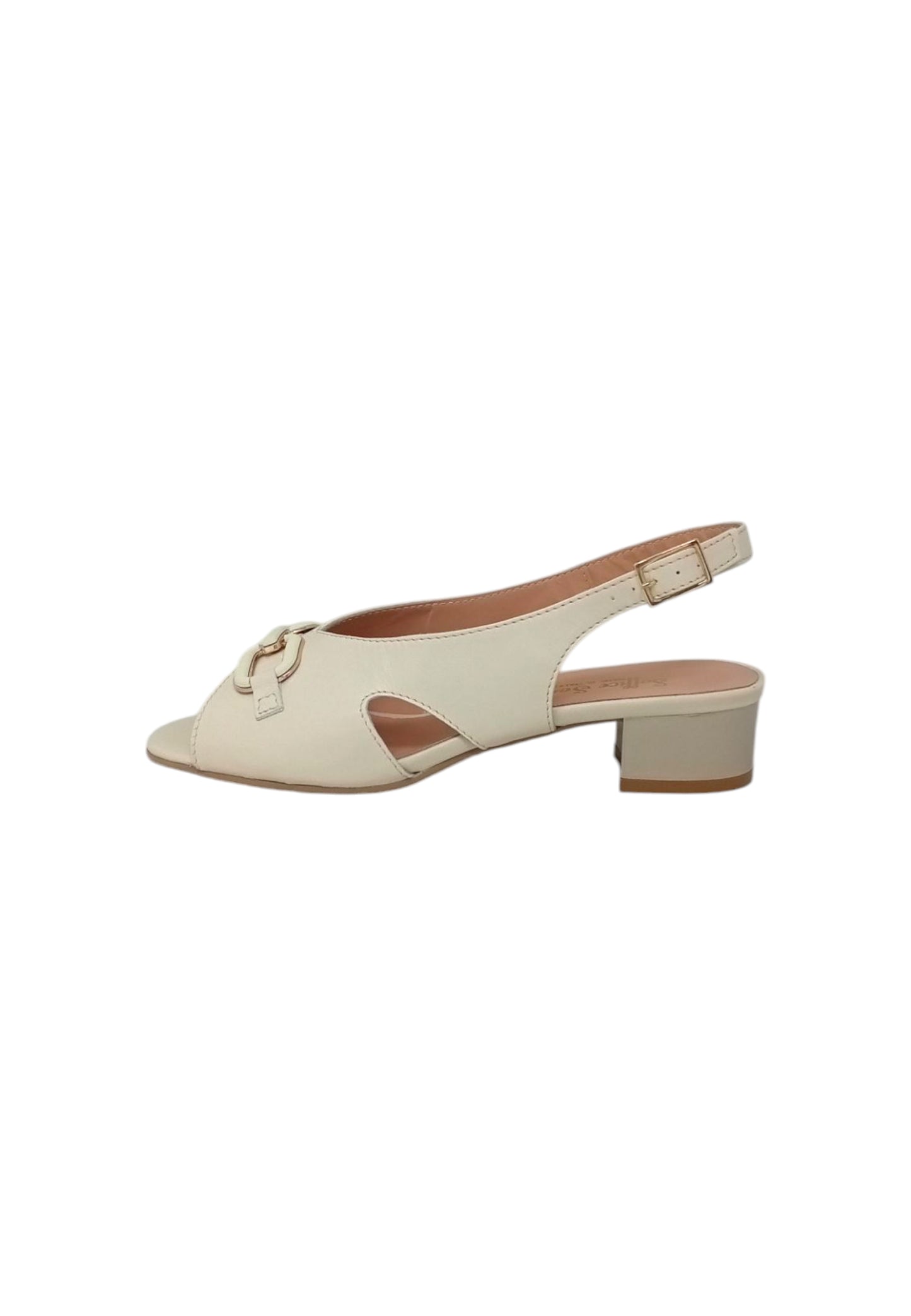 Sandali con tacco SOFFICE SOGNO E5T30C4T NAPPA BURRO donna