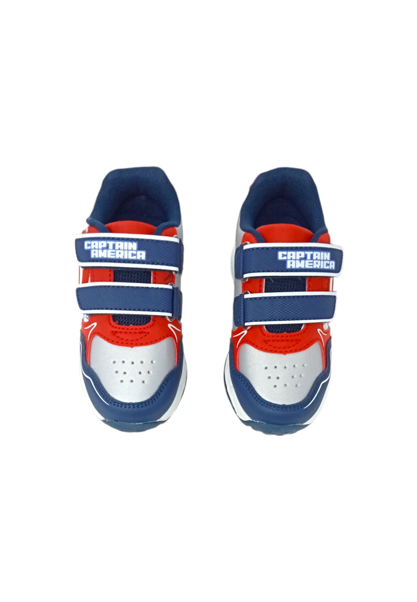 Sneaker con luci Silver Capitan America R1010182S BLU Bambino