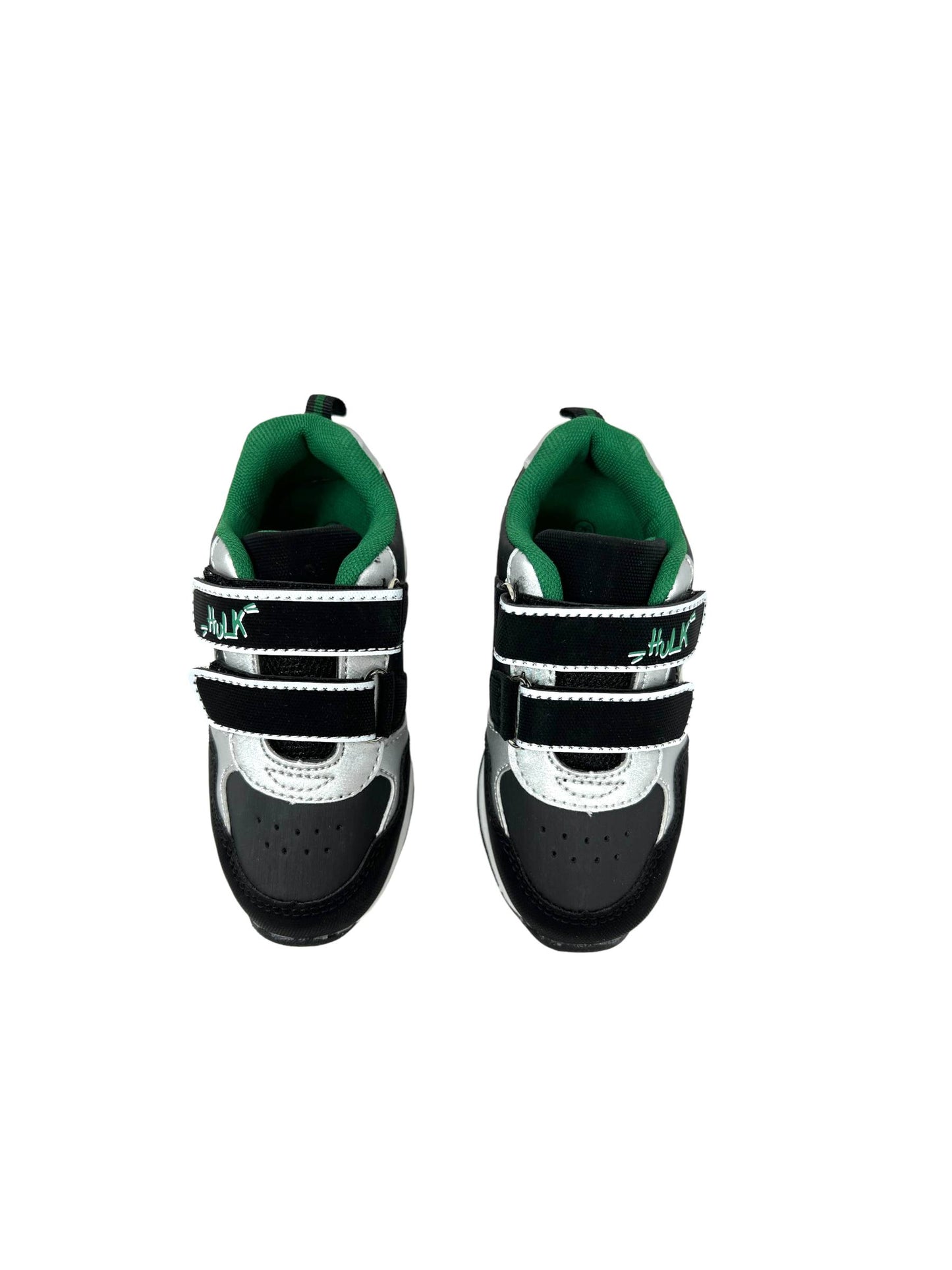 Scarpa da passeggio con luci avengers R1010103S BLK BAMBINO