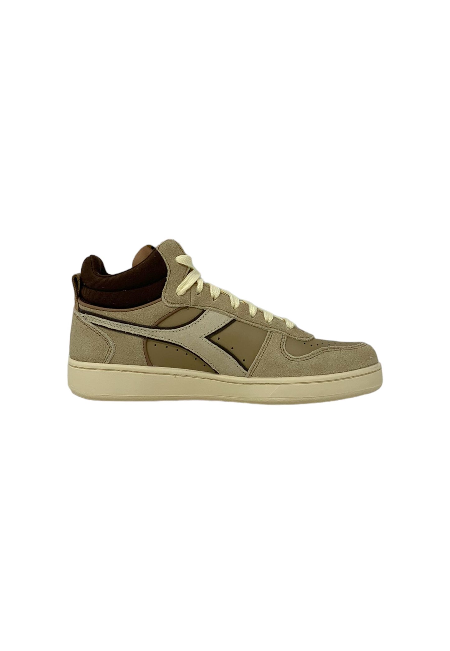 Sneaker DIADORA MAGIC BASKET DEMI CUT SUEDE LEATHER 501.178563 01 25075 Uomo