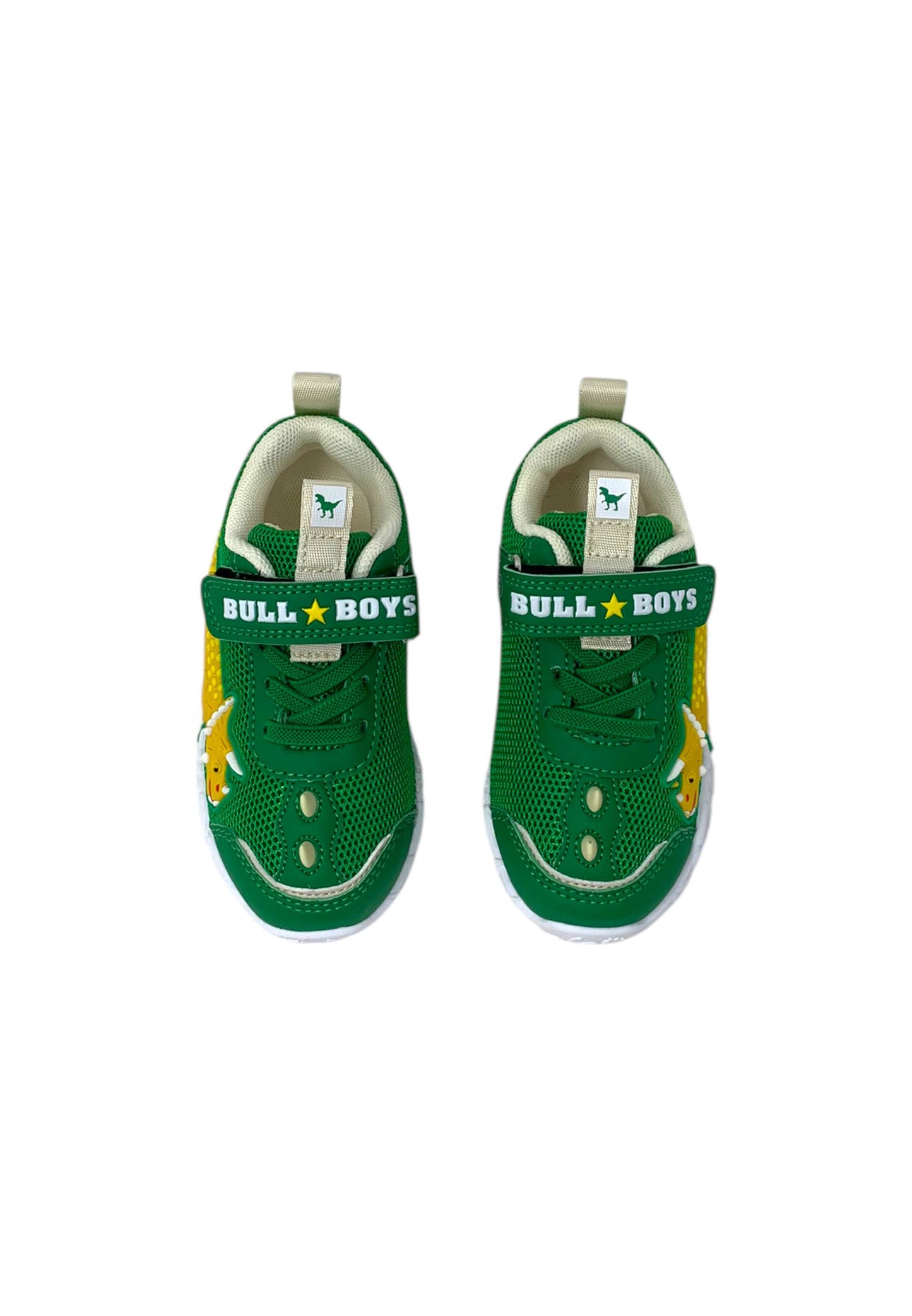 Sneakers luminose BULL BOYS Triceratopo DNAL4510 VERDE FORESTA Bambino