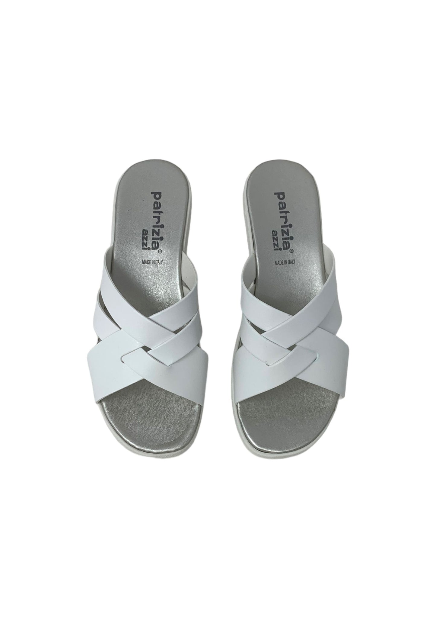 Ciabatta PATRIZIA AZZI 450/F BIANCO donna